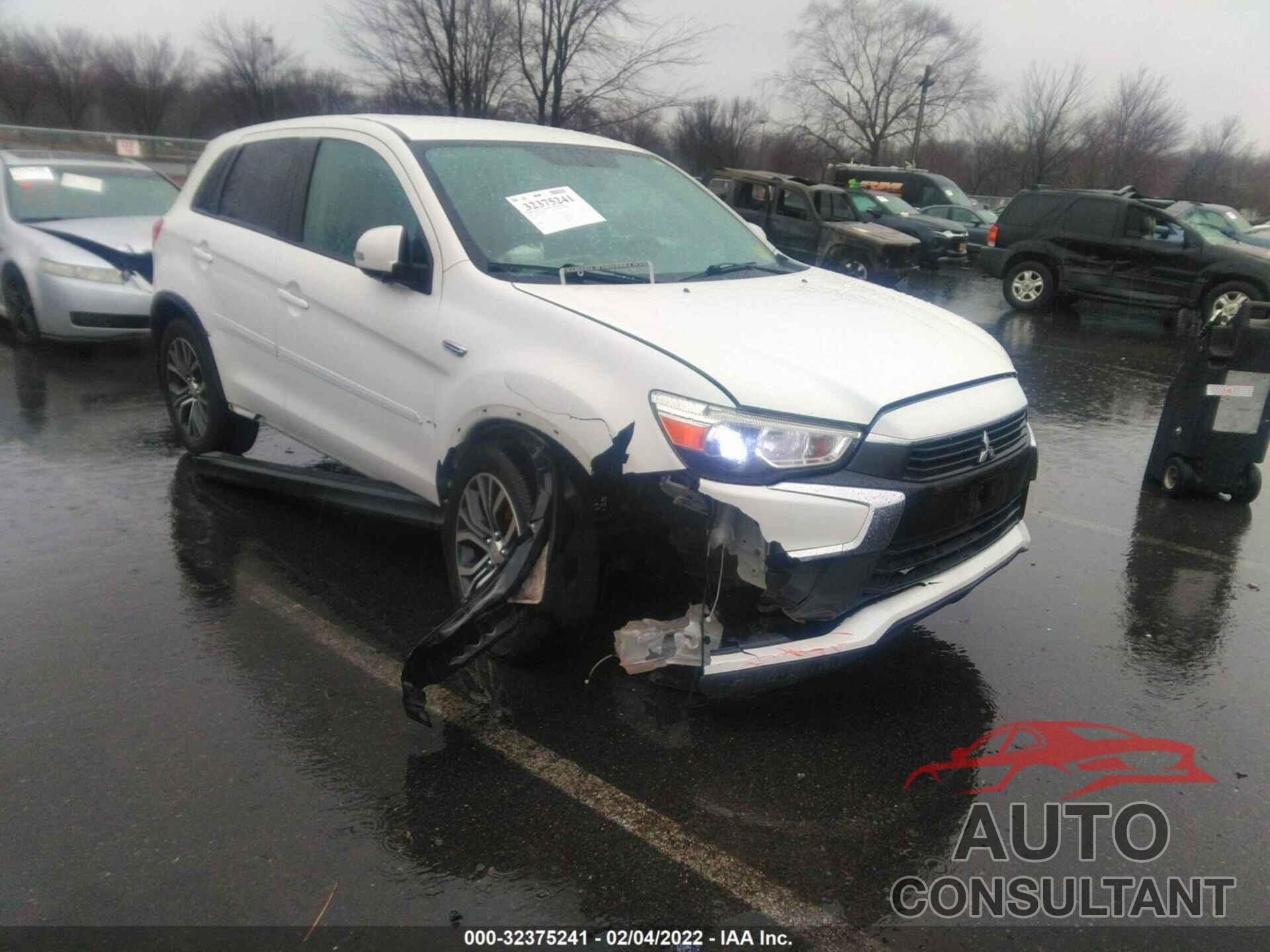 MITSUBISHI OUTLANDER SPORT 2016 - JA4AR3AU5GZ053452