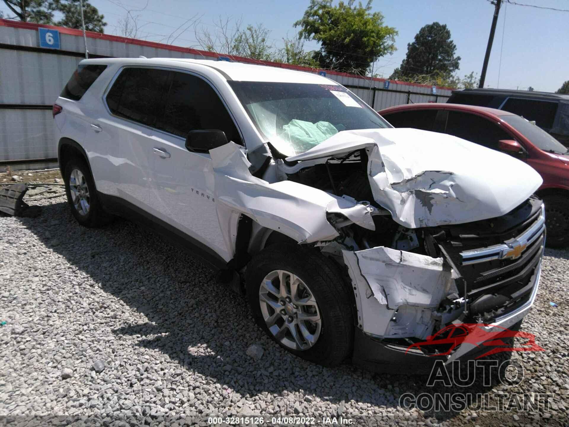 CHEVROLET TRAVERSE 2021 - 1GNERFKW4MJ103168