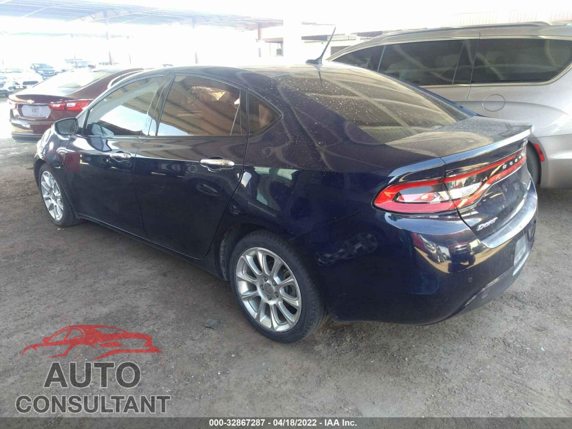 DODGE DART 2016 - 1C3CDFCB2GD564984