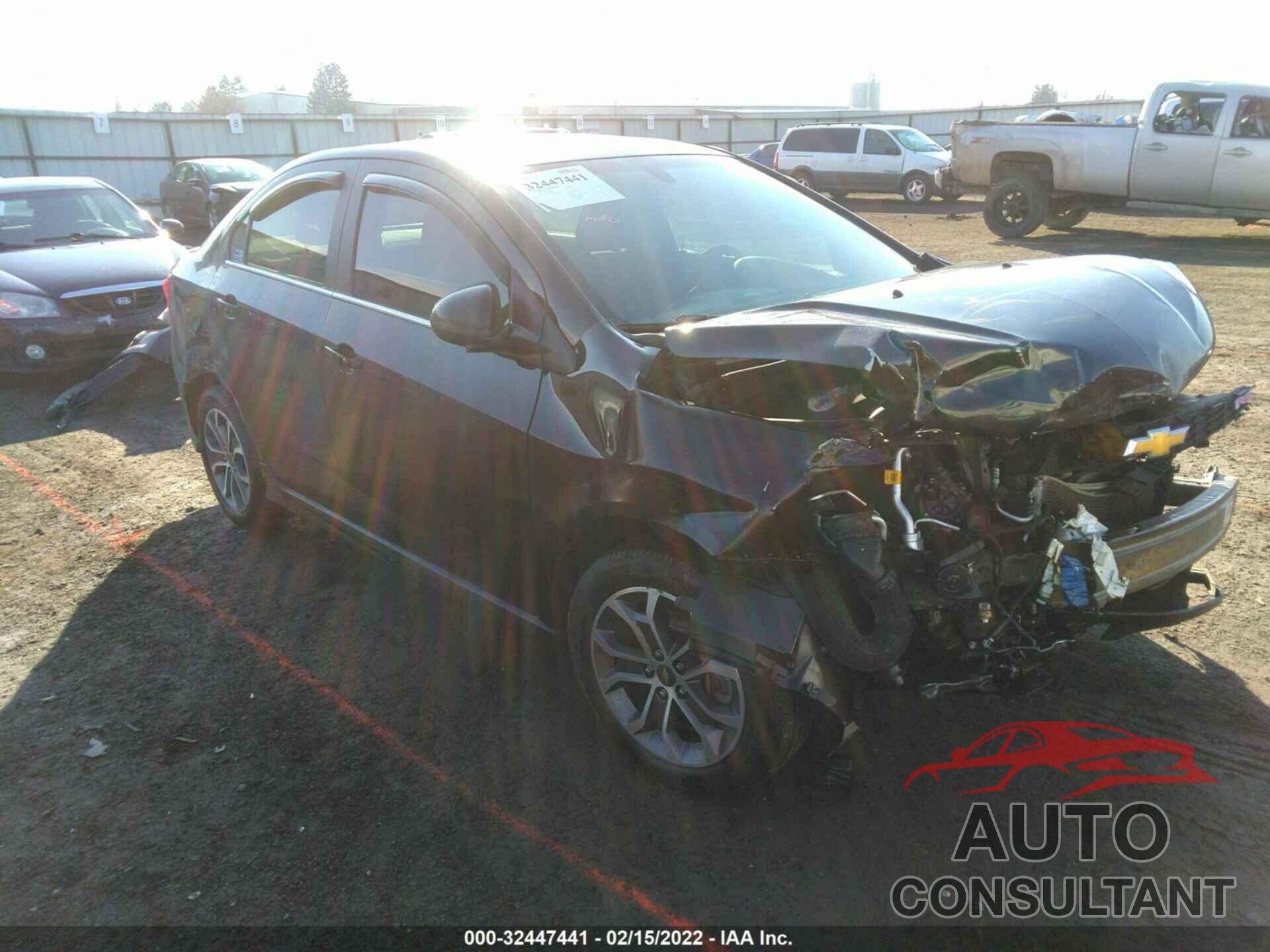 CHEVROLET SONIC 2017 - 1G1JD5SG4H4159620