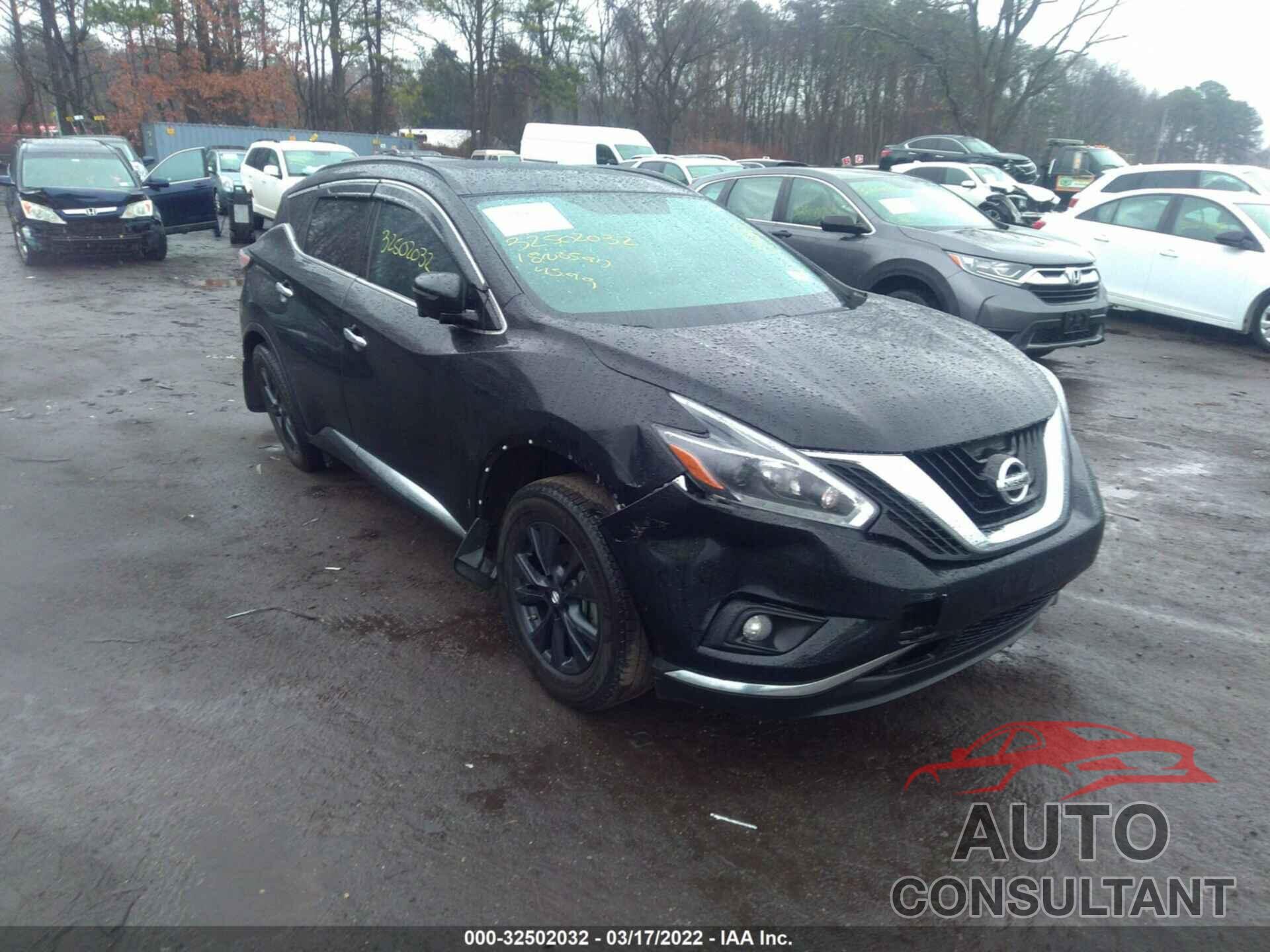 NISSAN MURANO 2018 - 5N1AZ2MH9JN132745