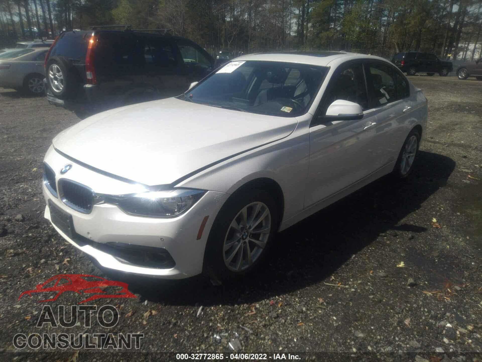 BMW 3 SERIES 2016 - WBA8E5G55GNU20575