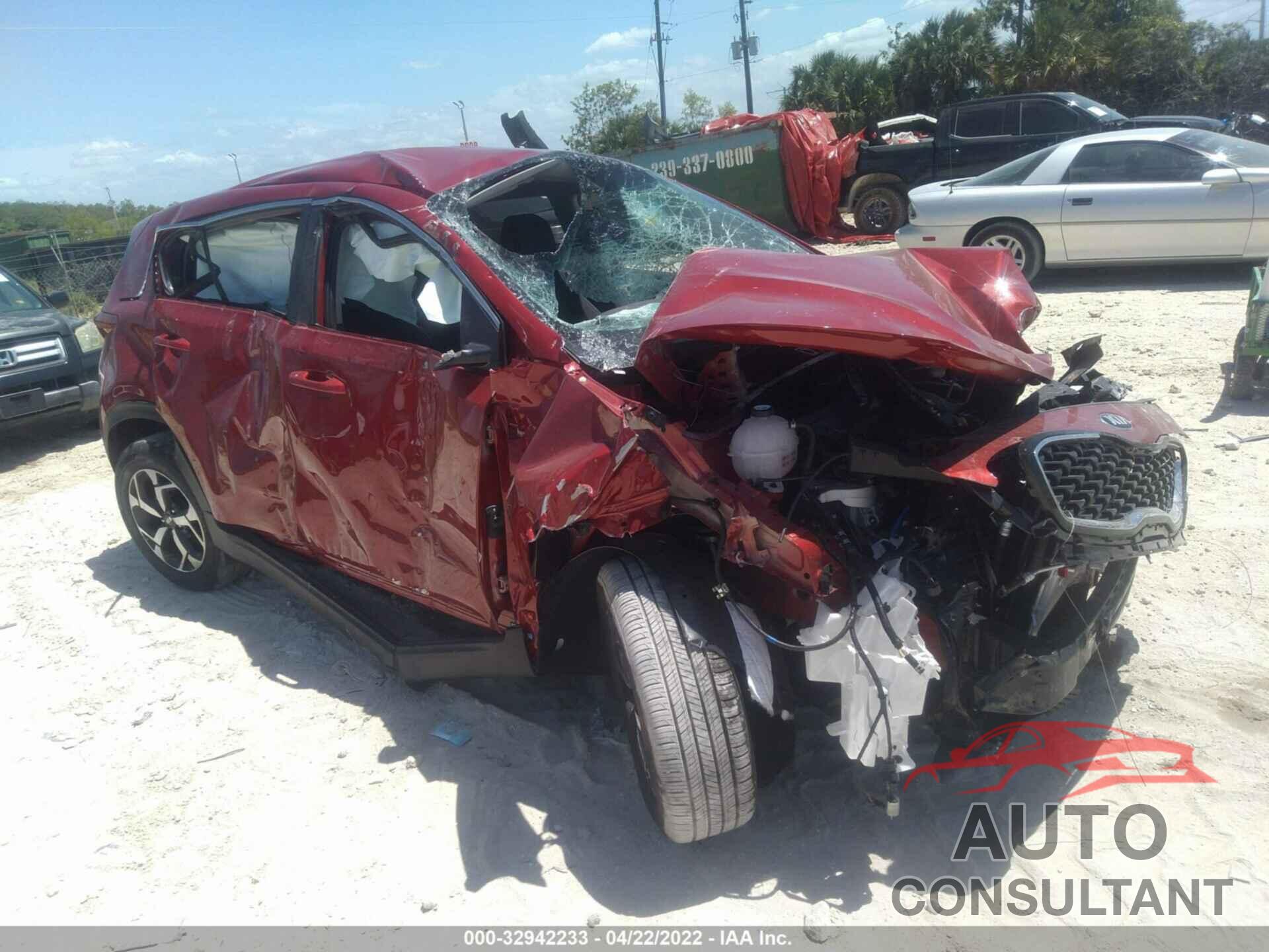 KIA SPORTAGE 2022 - KNDPM3AC1N7025243