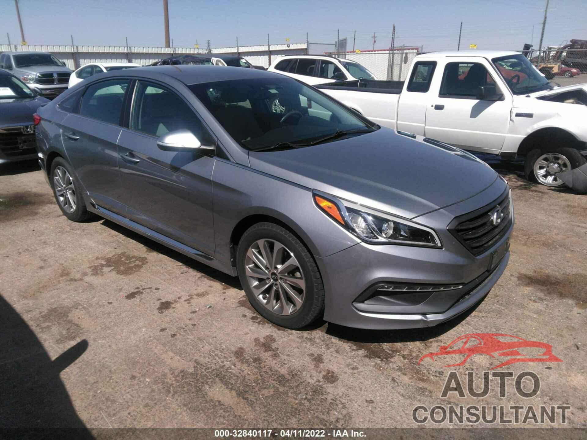 HYUNDAI SONATA 2016 - 5NPE34AF1GH278233