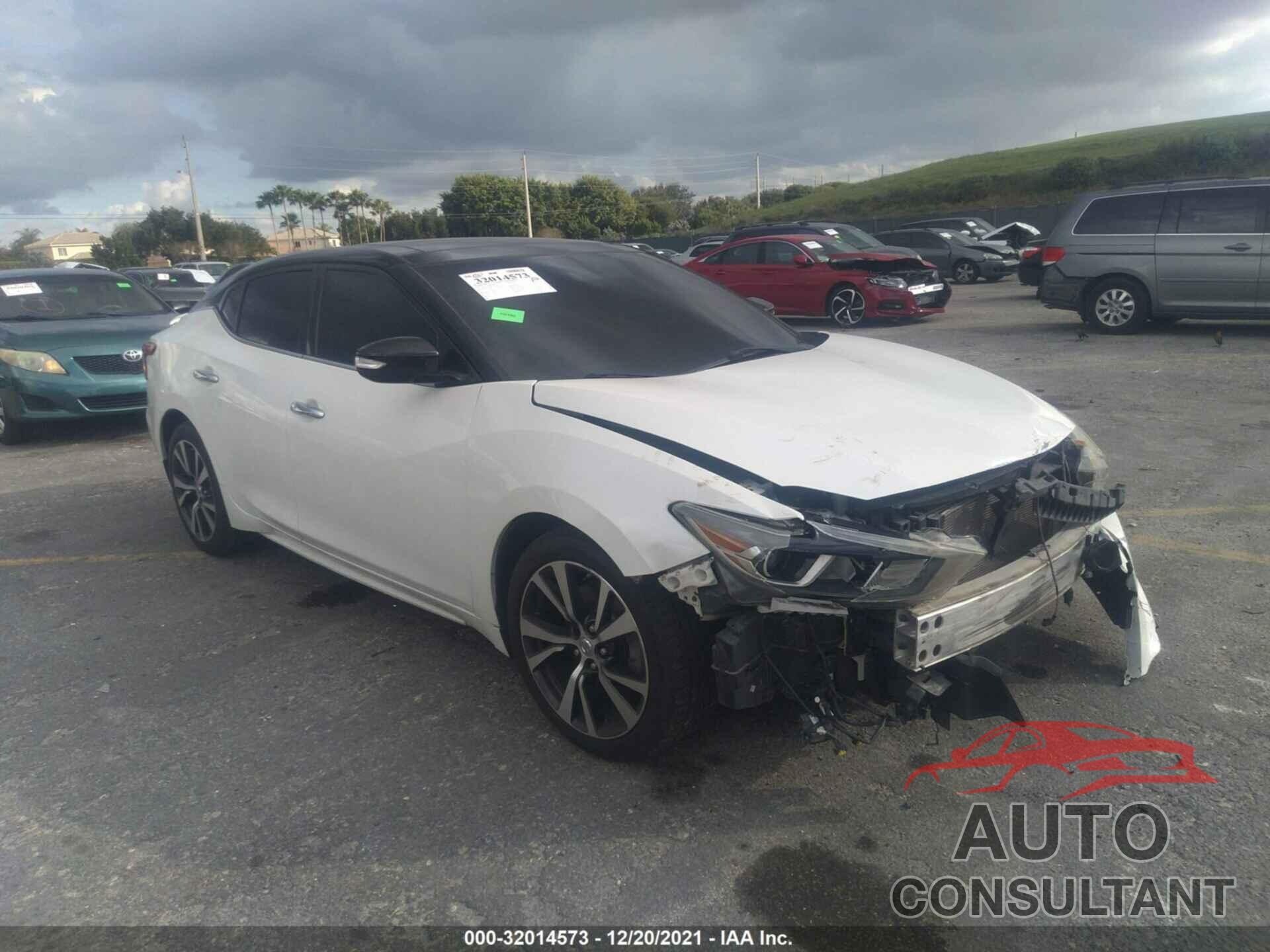 NISSAN MAXIMA 2016 - 1N4AA6APXGC432500