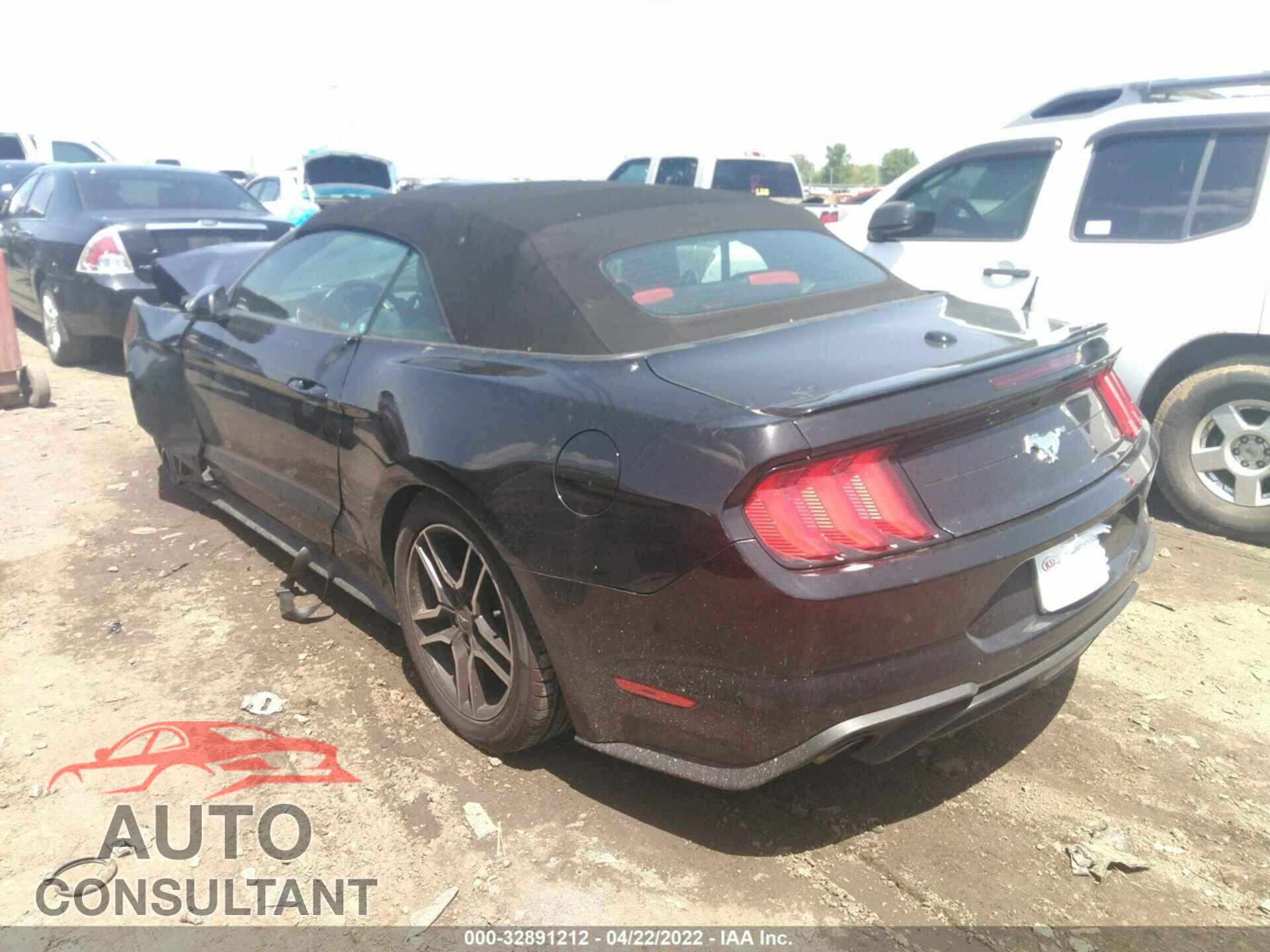 FORD MUSTANG 2018 - 1FATP8UH3J5118237