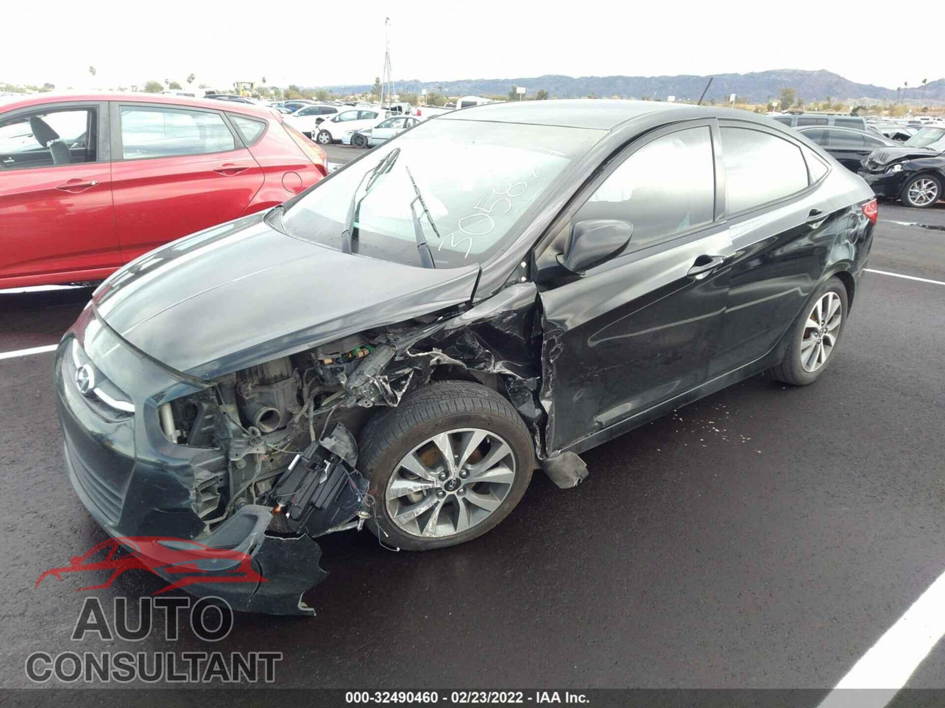 HYUNDAI ACCENT 2017 - KMHCT4AE3HU357680