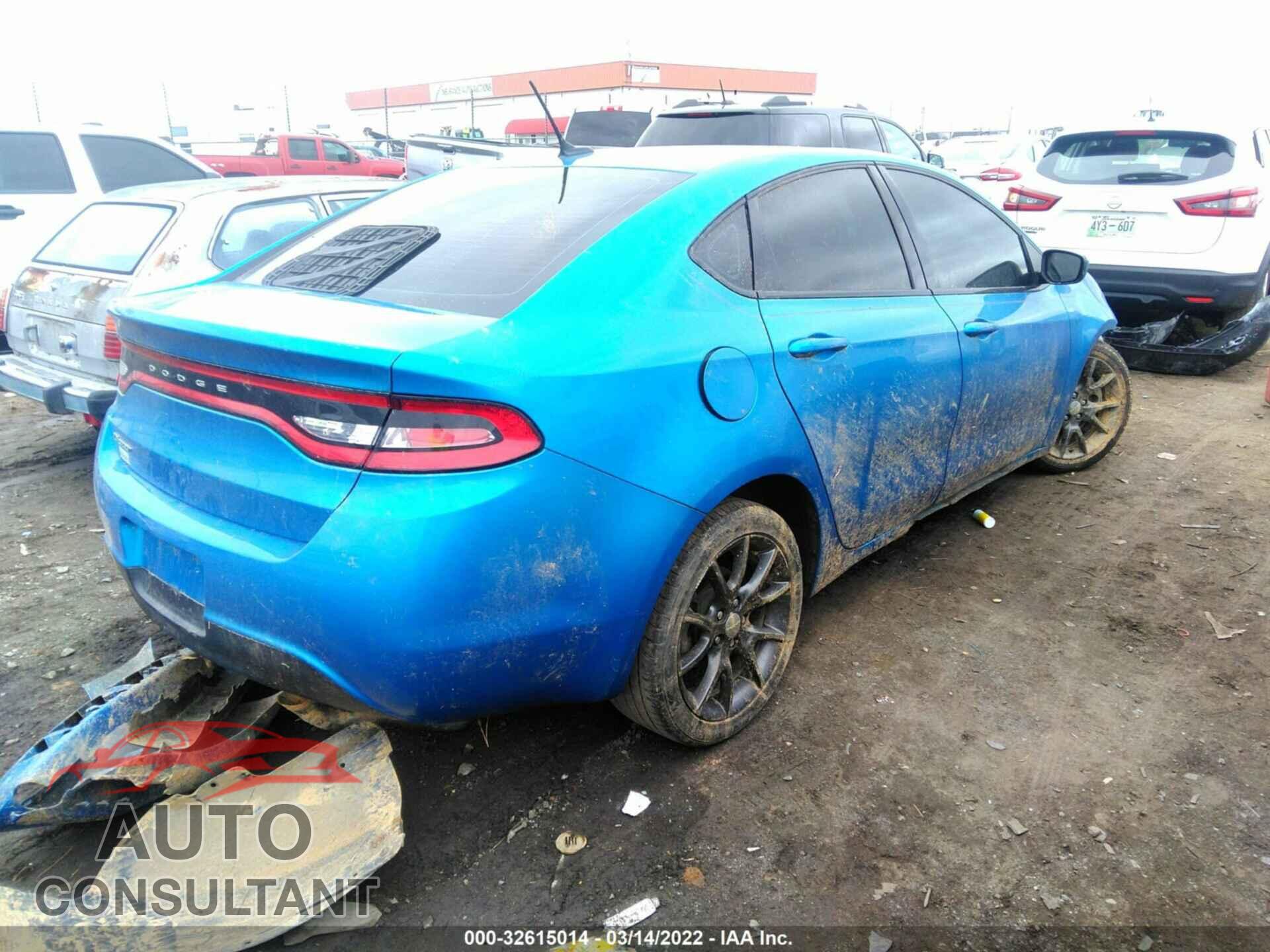 DODGE DART 2016 - 1C3CDFAA6GD519377