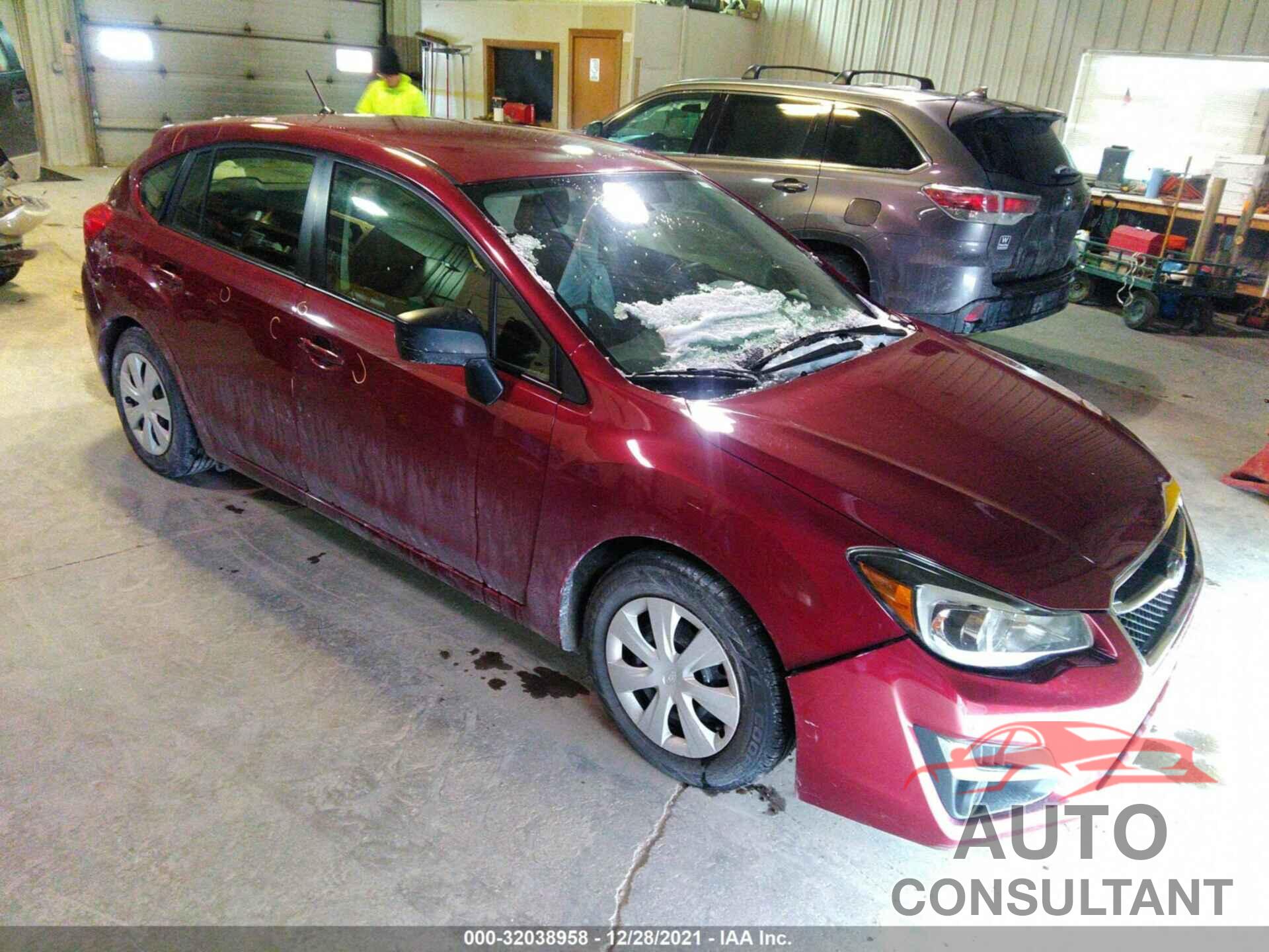 SUBARU IMPREZA WAGON 2016 - JF1GPAA6XG8252052