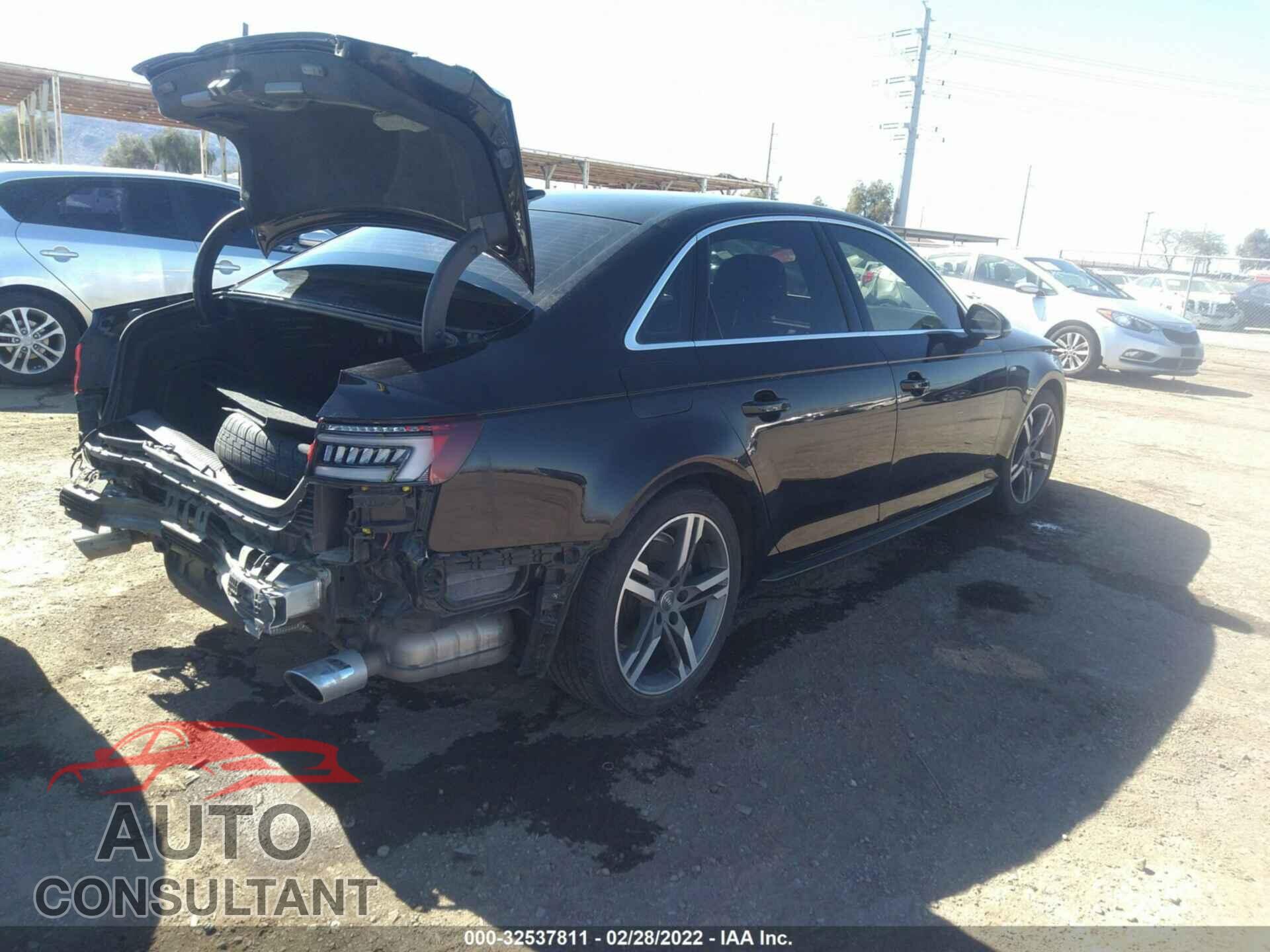 AUDI A4 2018 - WAULMAF44JA110124