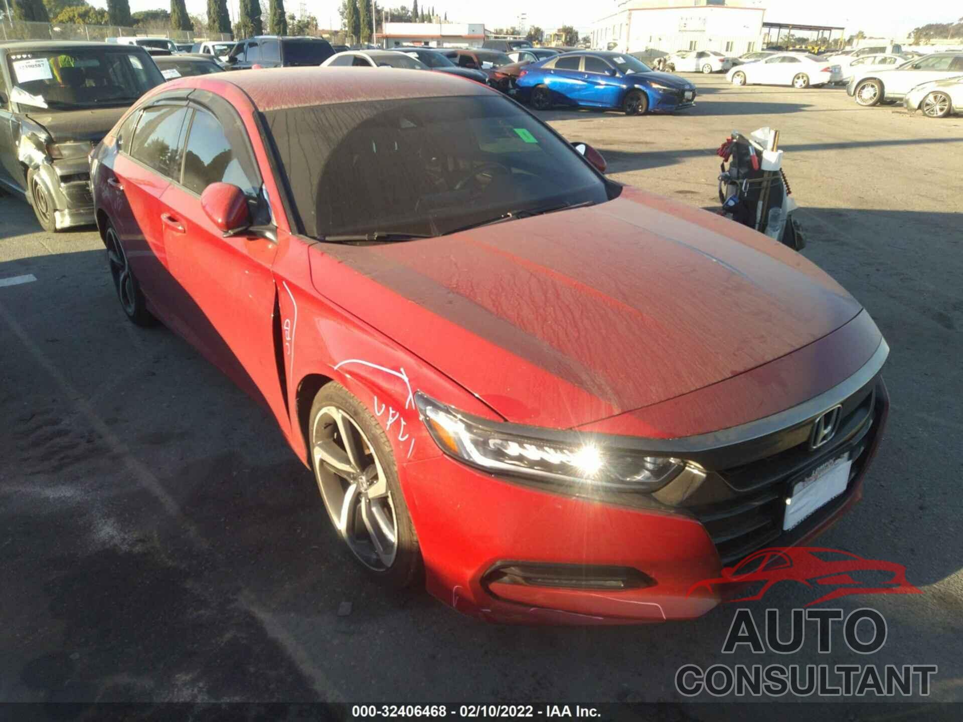 HONDA ACCORD SEDAN 2018 - 1HGCV1F30JA160530