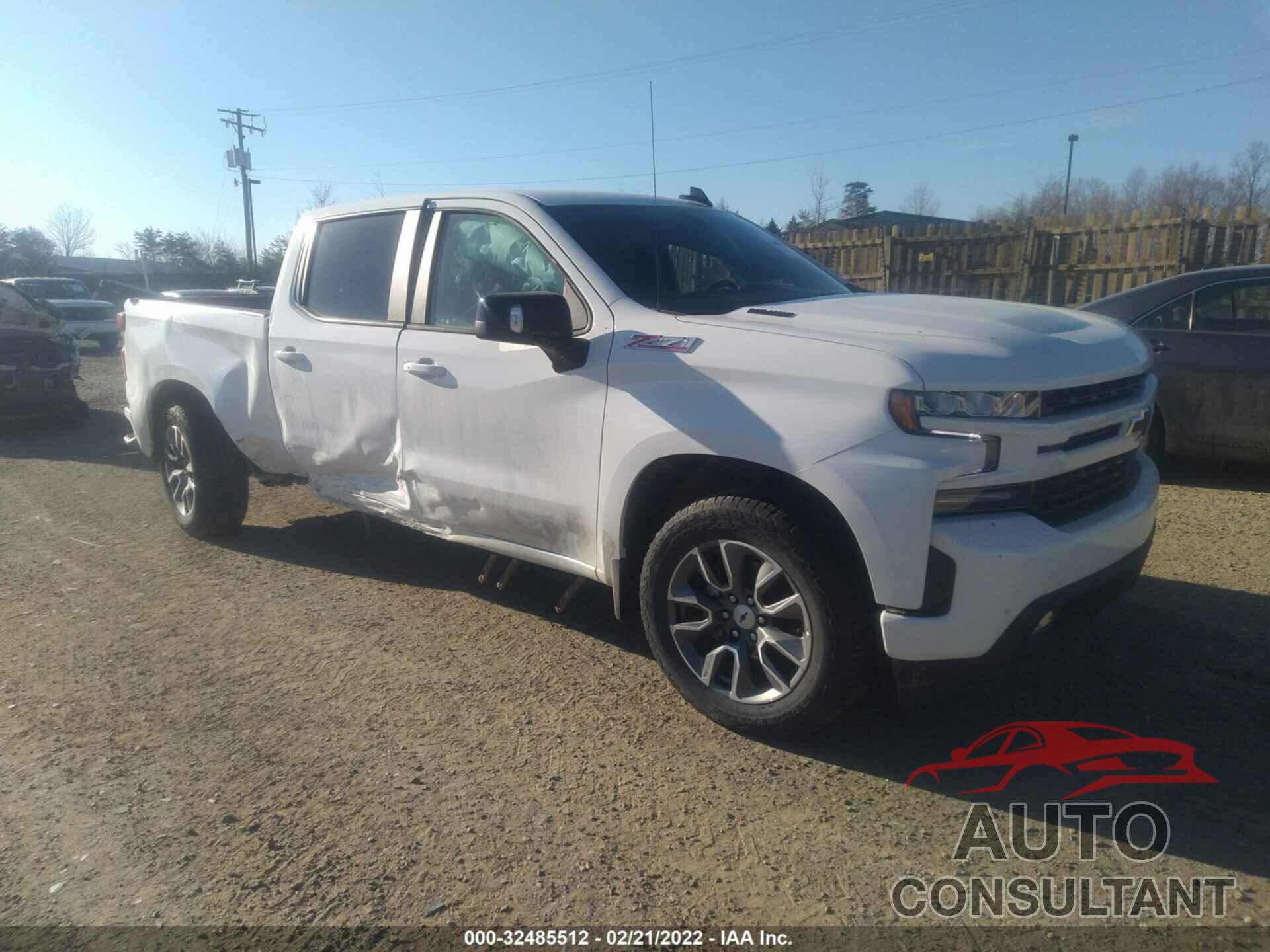 CHEVROLET SILVERADO 1500 2021 - 3GCUYEETXMG155490