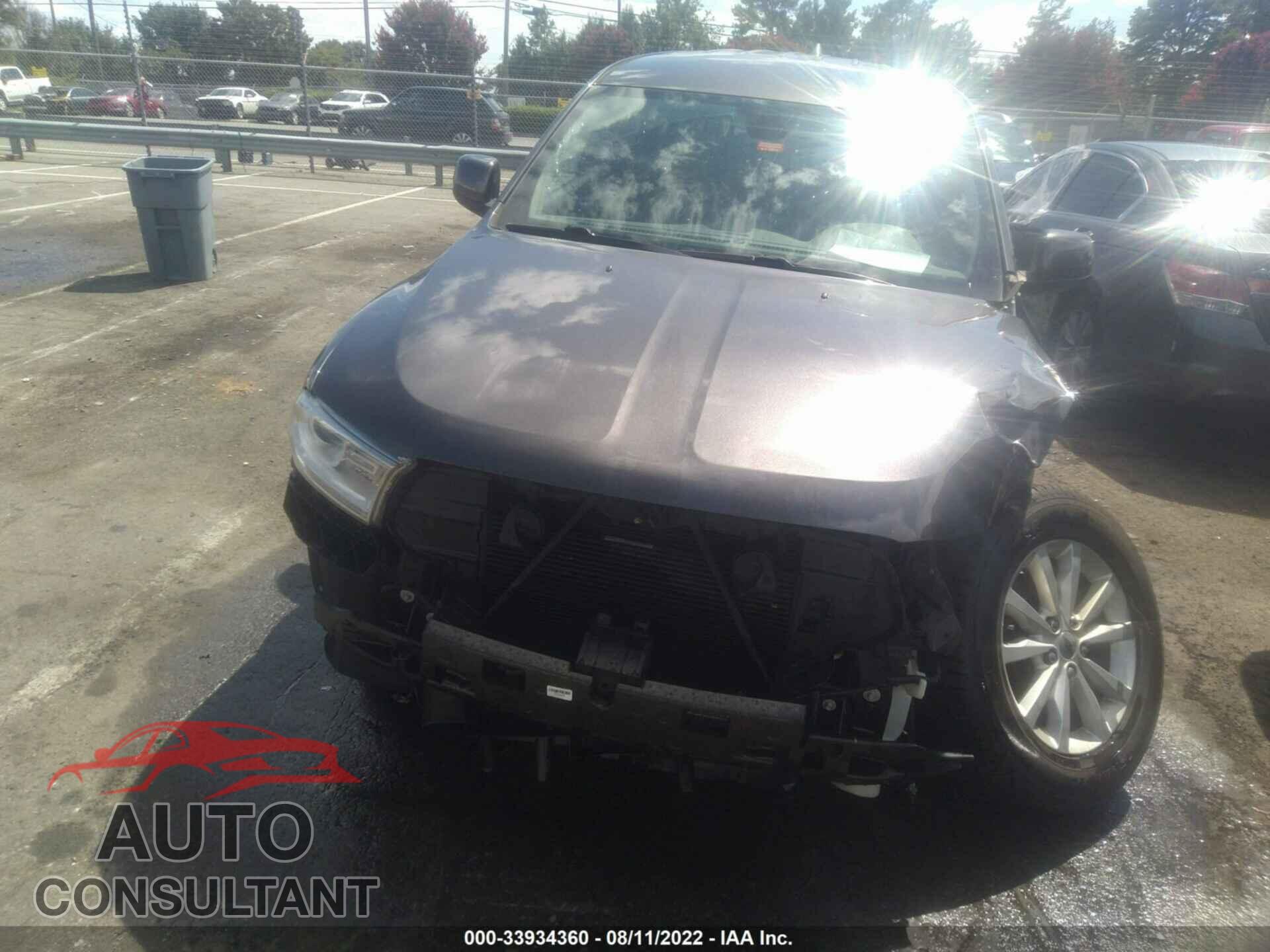 DODGE DURANGO 2019 - 1C4RDJAG4KC585342