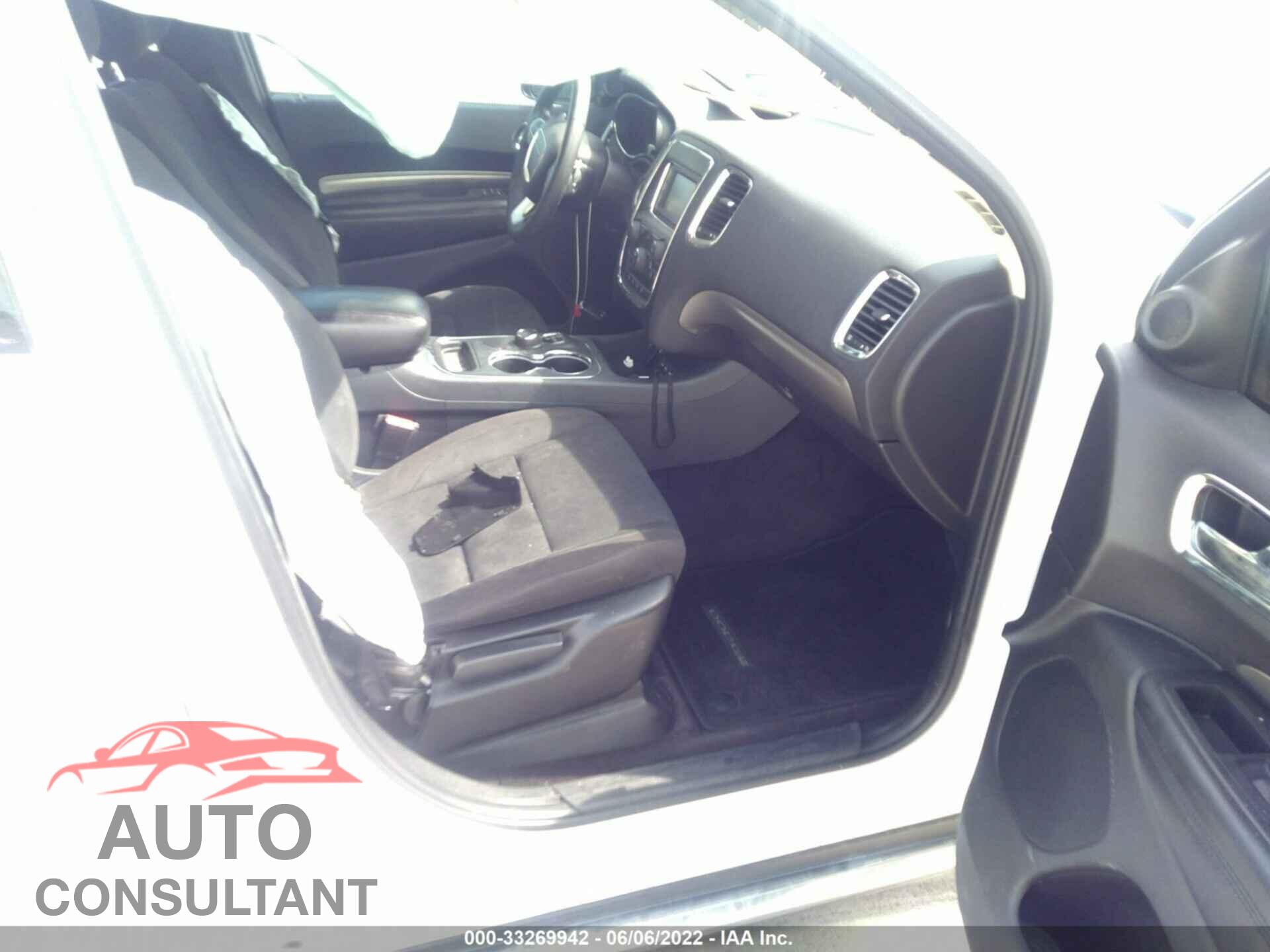 DODGE DURANGO 2017 - 1C4RDHAGXHC748464