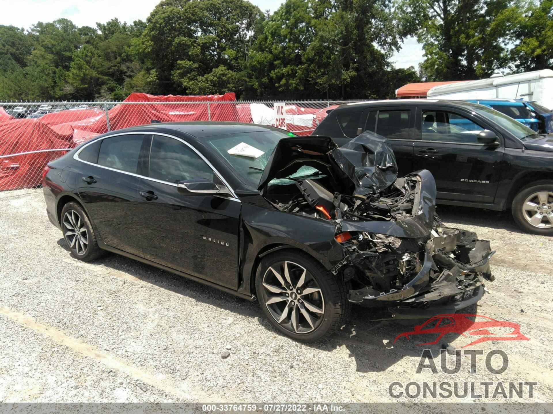 CHEVROLET MALIBU 2017 - 1G1ZE5STXHF276877