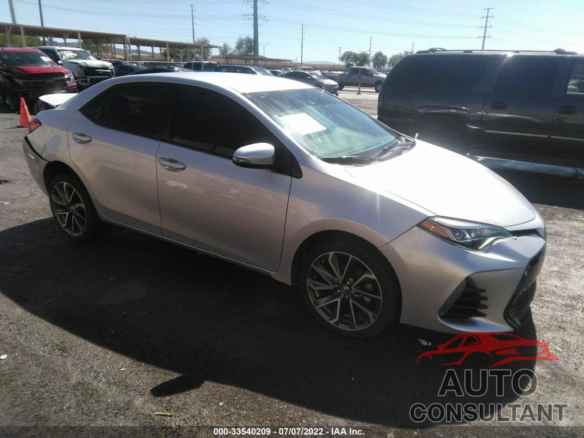 TOYOTA COROLLA 2017 - 5YFBURHE4HP655832