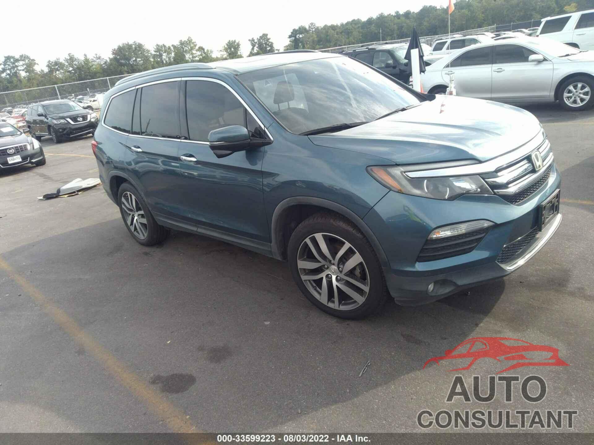 HONDA PILOT 2016 - 5FNYF5H98GB056605