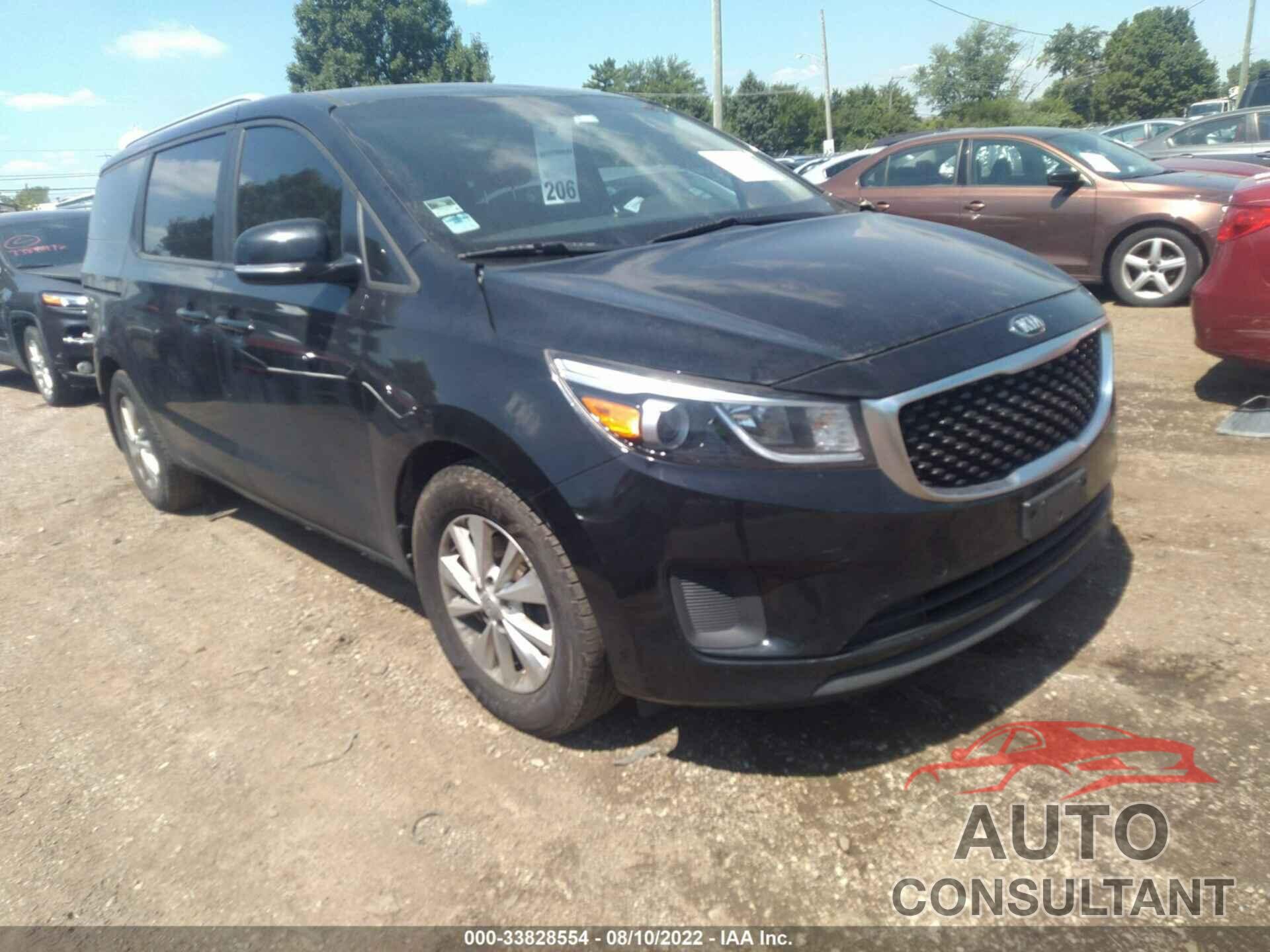 KIA SEDONA 2016 - KNDMB5C19G6200766