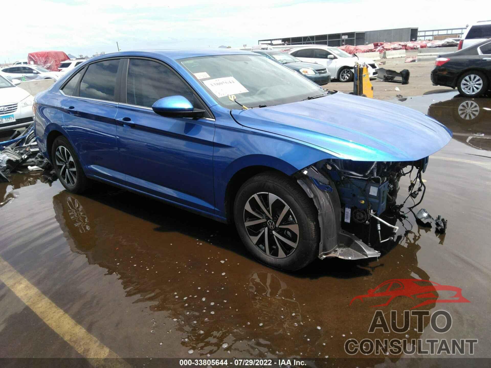 VOLKSWAGEN JETTA 2022 - 3VWCM7BU5NM010454