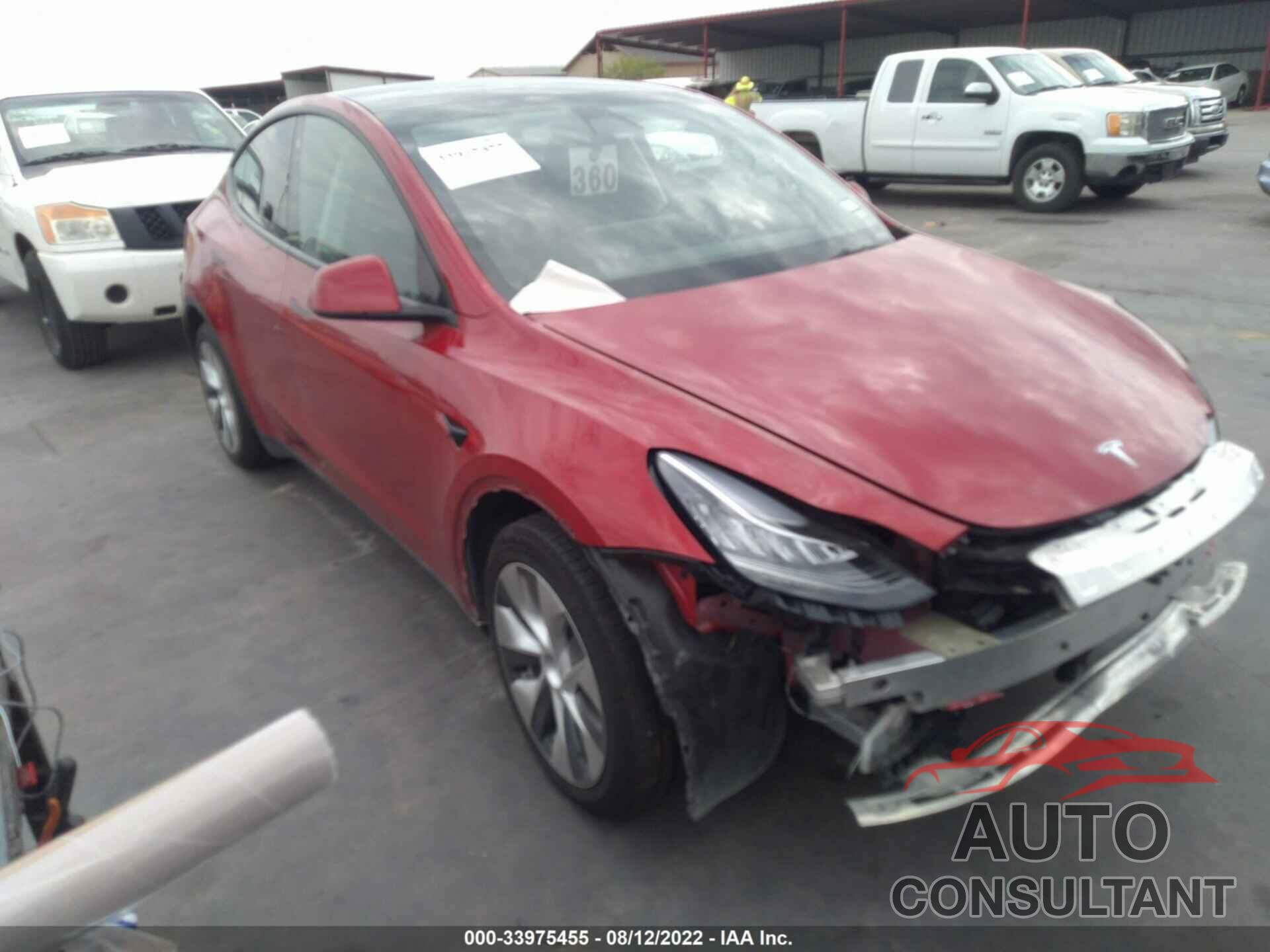 TESLA MODEL Y 2021 - 5YJYGDEE8MF284494