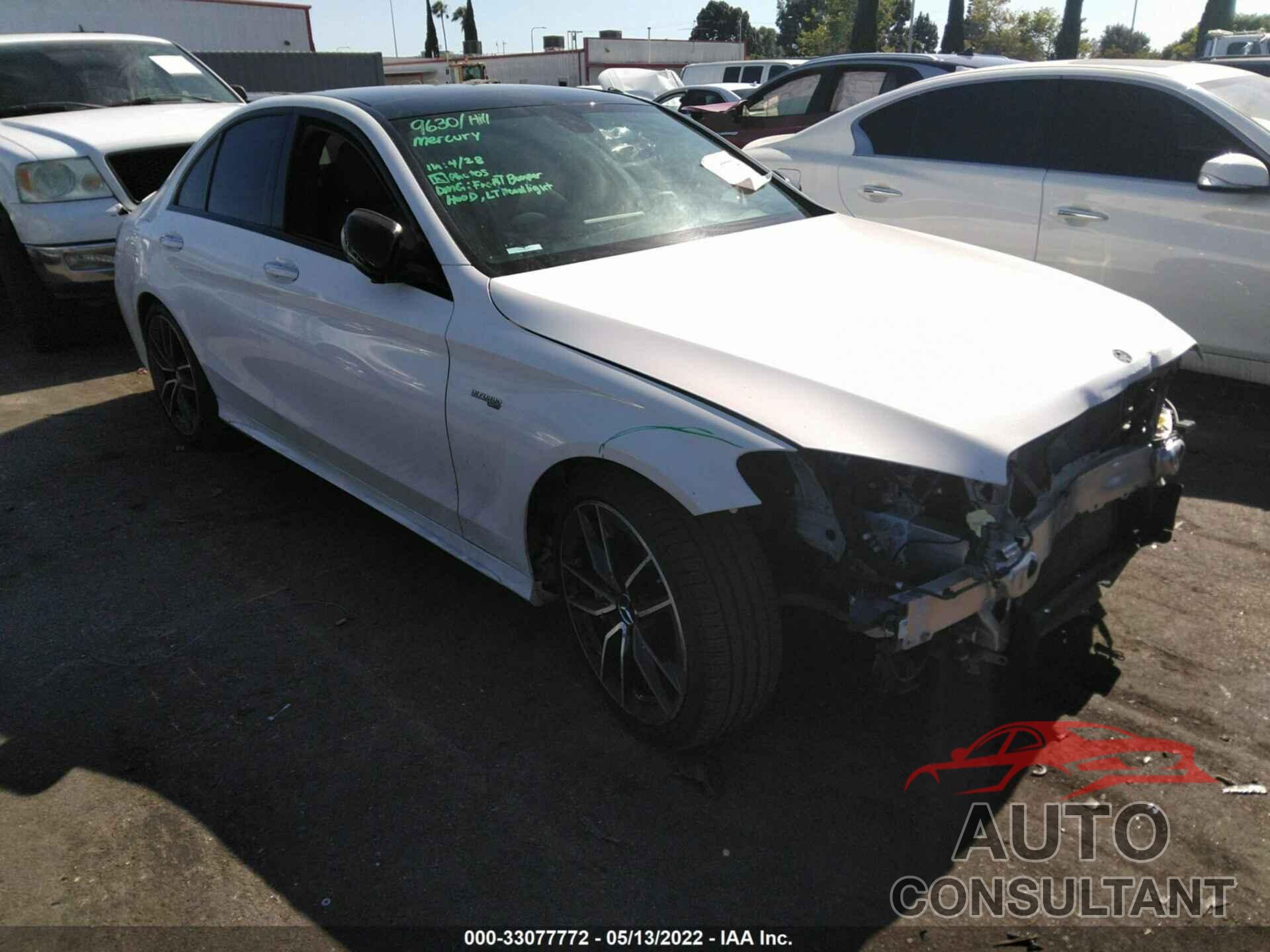 MERCEDES-BENZ C-CLASS 2019 - 55SWF6EBXKU311895