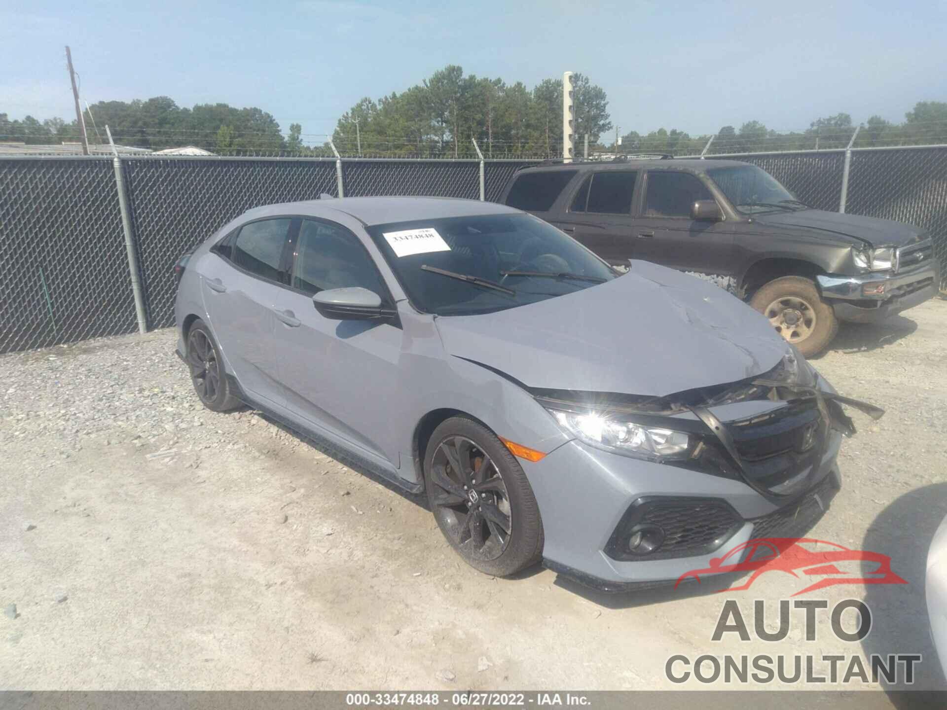 HONDA CIVIC HATCHBACK 2019 - SHHFK7H41KU204085