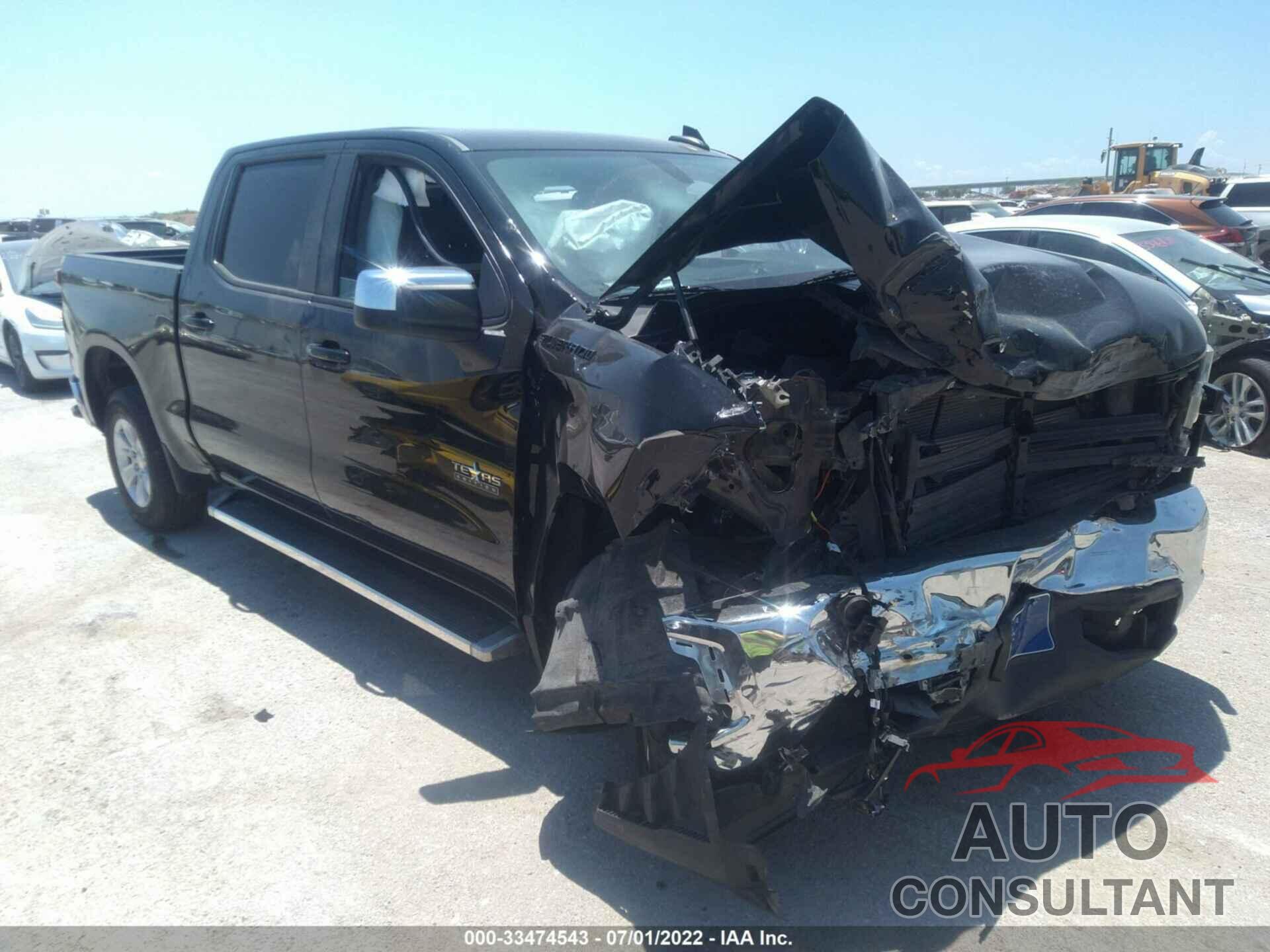 CHEVROLET SILVERADO 1500 2021 - 3GCPWCED7MG183991
