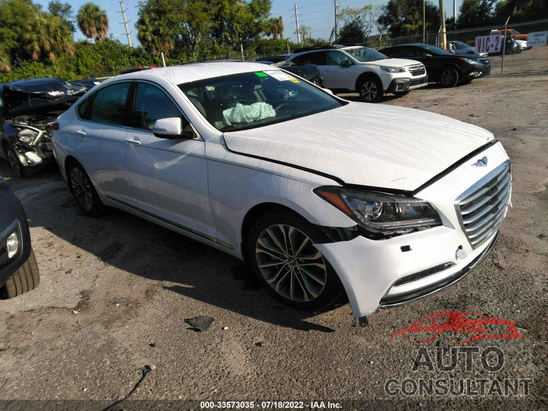 HYUNDAI GENESIS 2016 - KMHGN4JE0GU122597