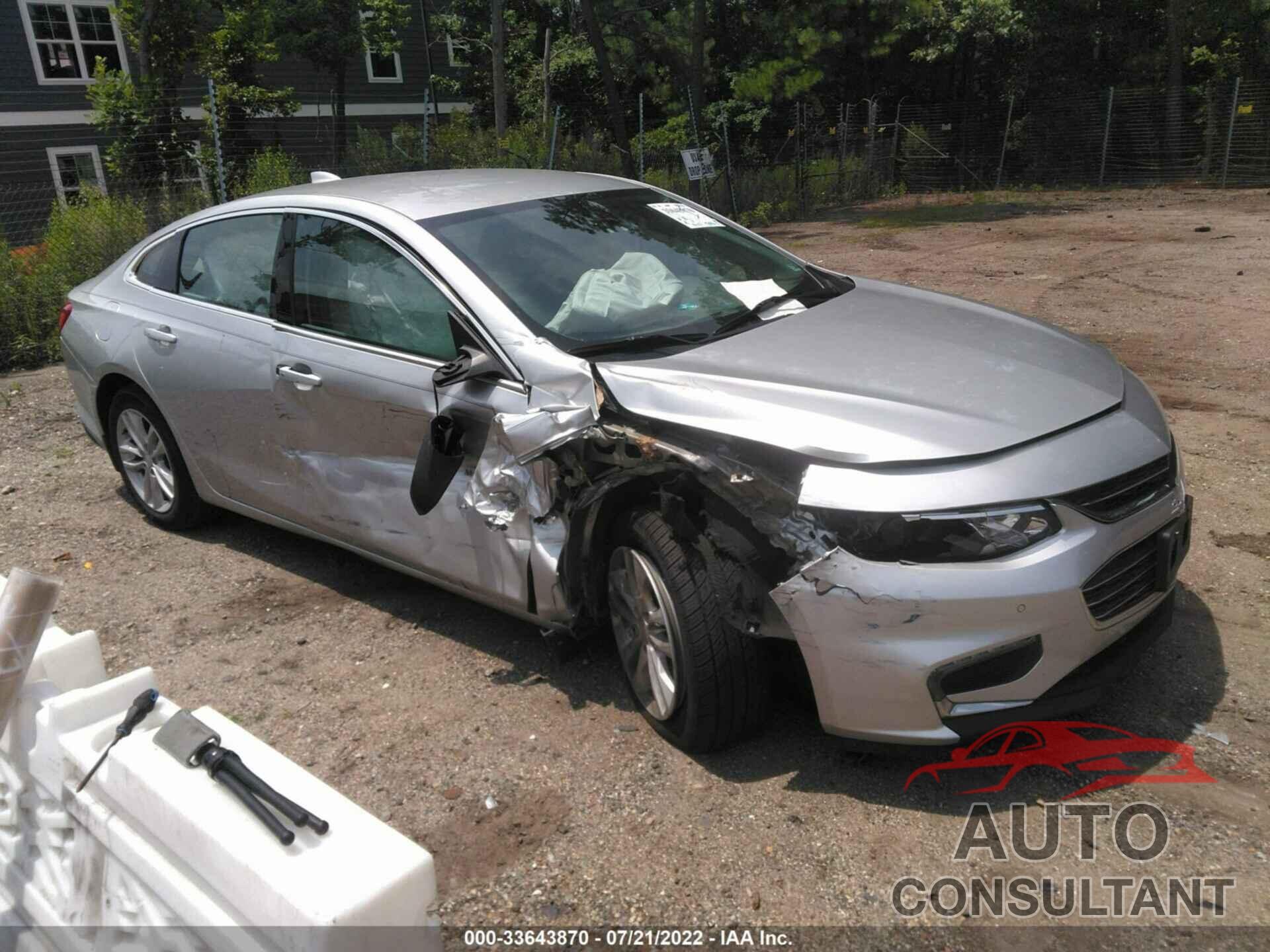 CHEVROLET MALIBU 2017 - 1G1ZE5ST6HF239115