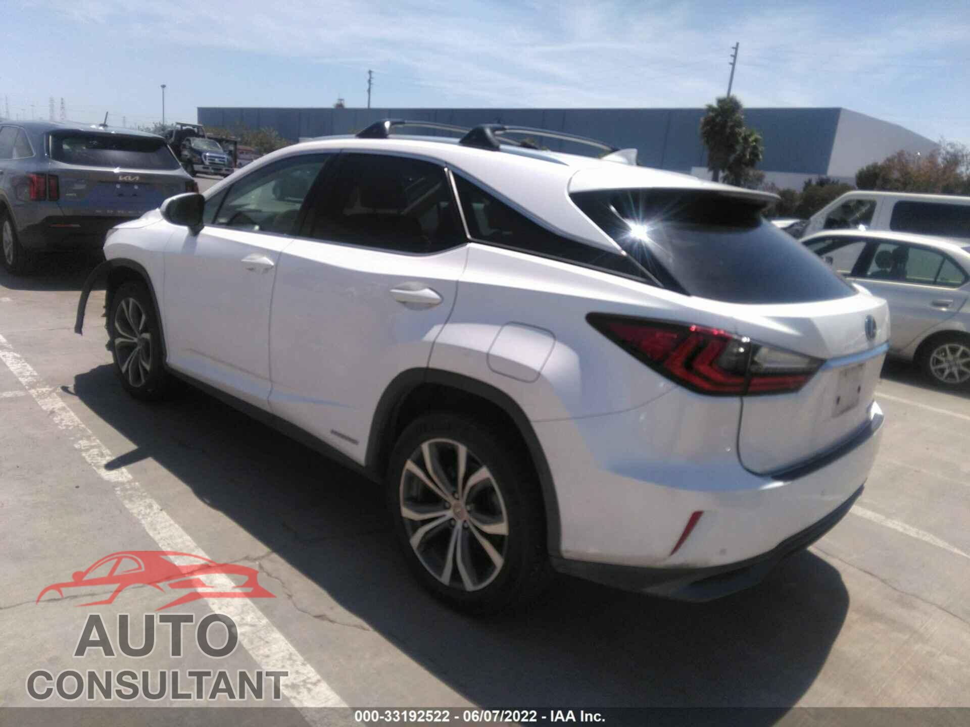 LEXUS RX 2017 - 2T2BGMCA8HC013866