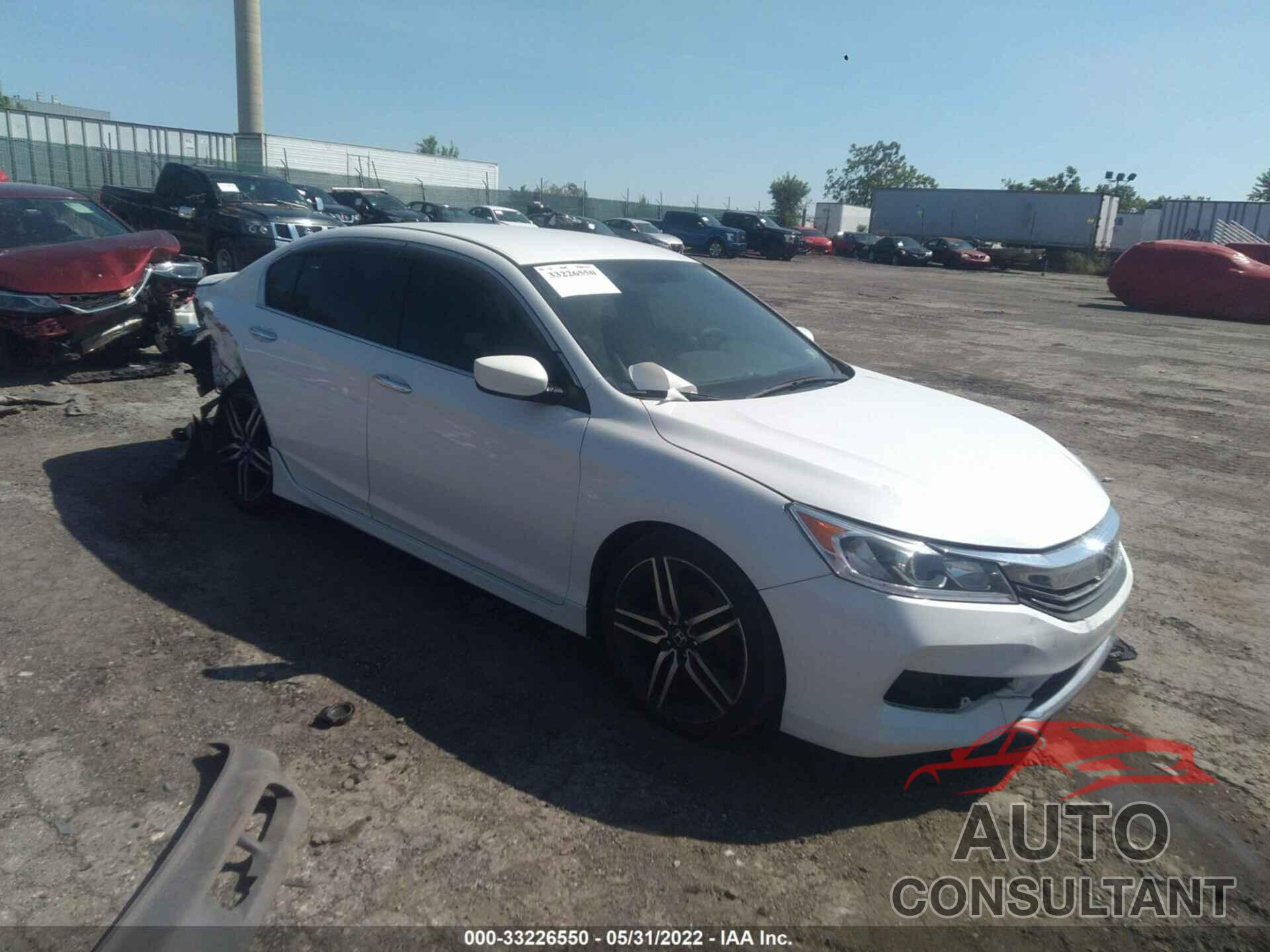 HONDA ACCORD SEDAN 2017 - 1HGCR2F1XHA027888