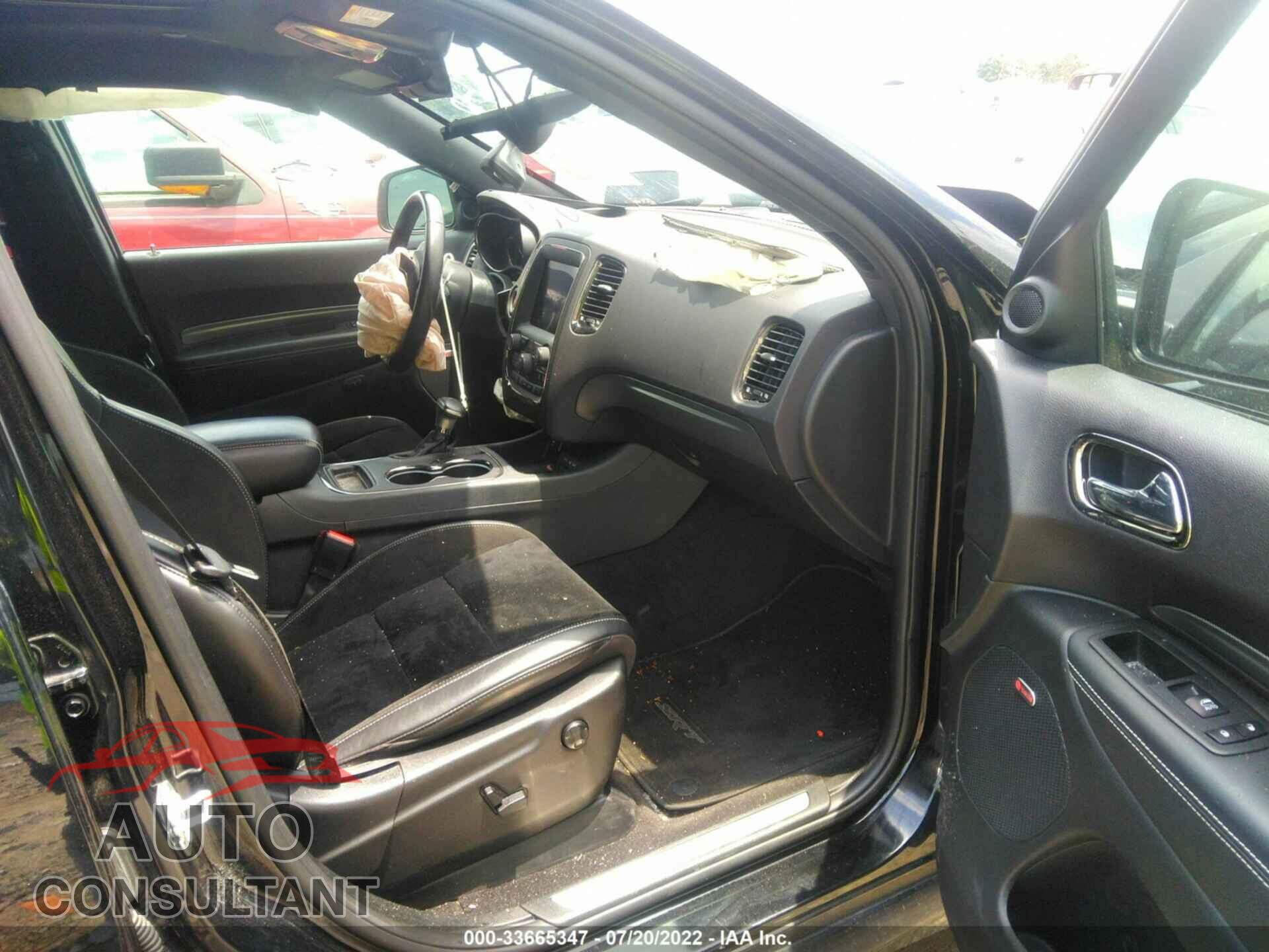 DODGE DURANGO 2018 - 1C4SDJGJ7JC292134