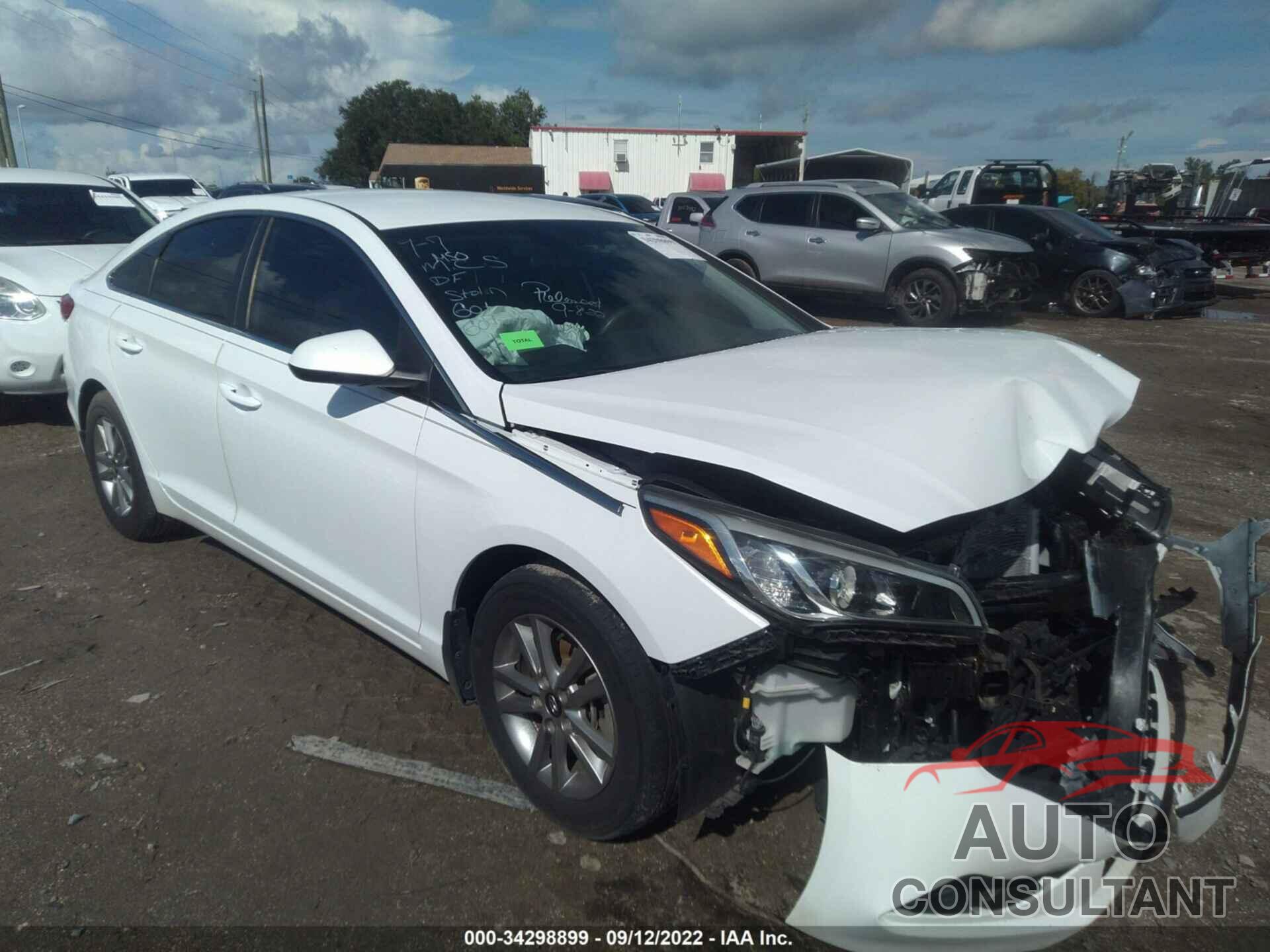 HYUNDAI SONATA 2017 - 5NPE24AF9HH541640