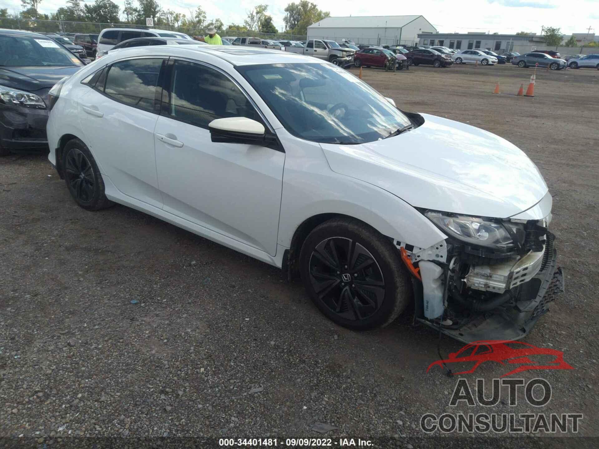 HONDA CIVIC HATCHBACK 2017 - SHHFK7H57HU203301