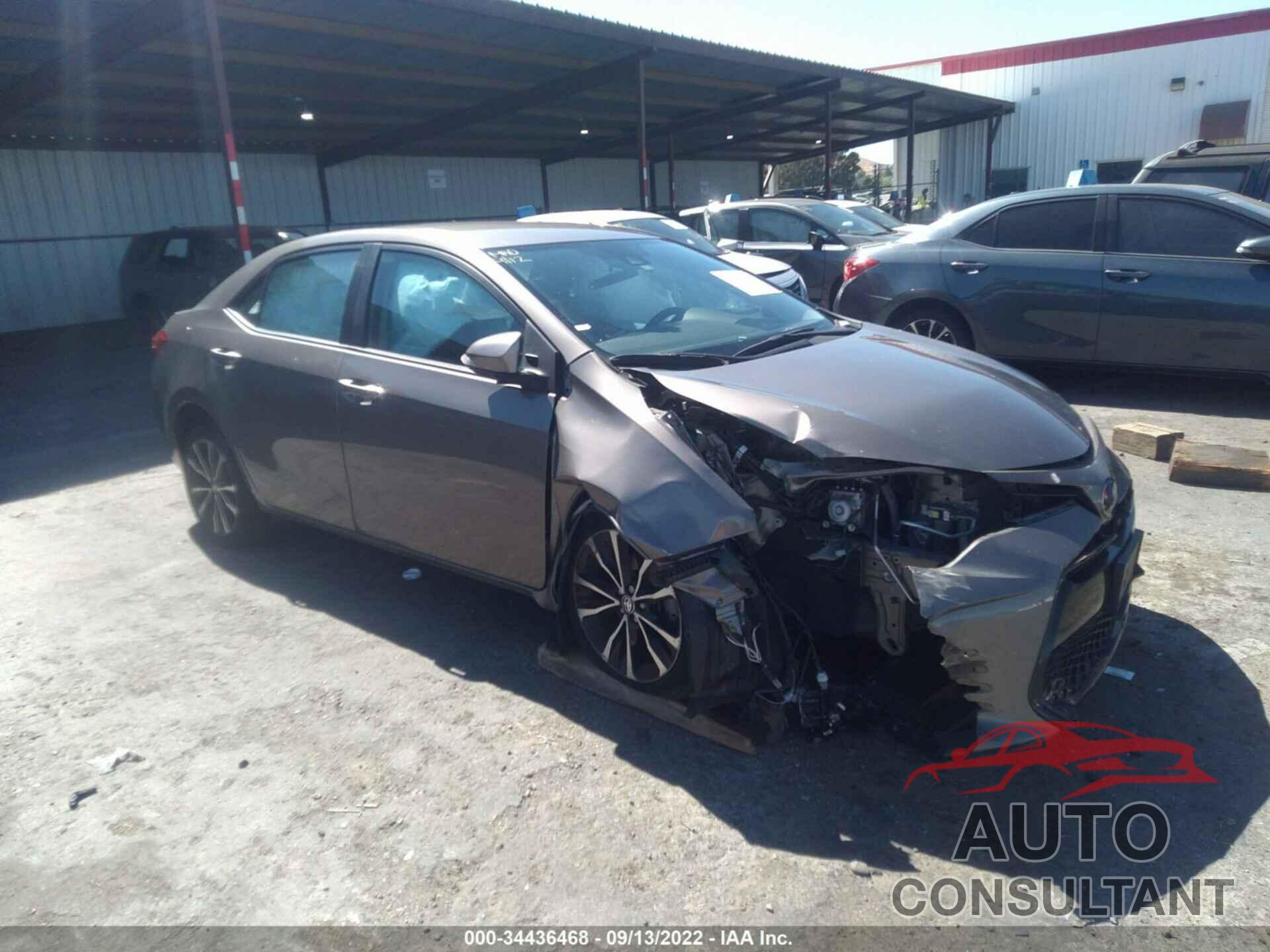TOYOTA COROLLA 2018 - 2T1BURHE5JC101866