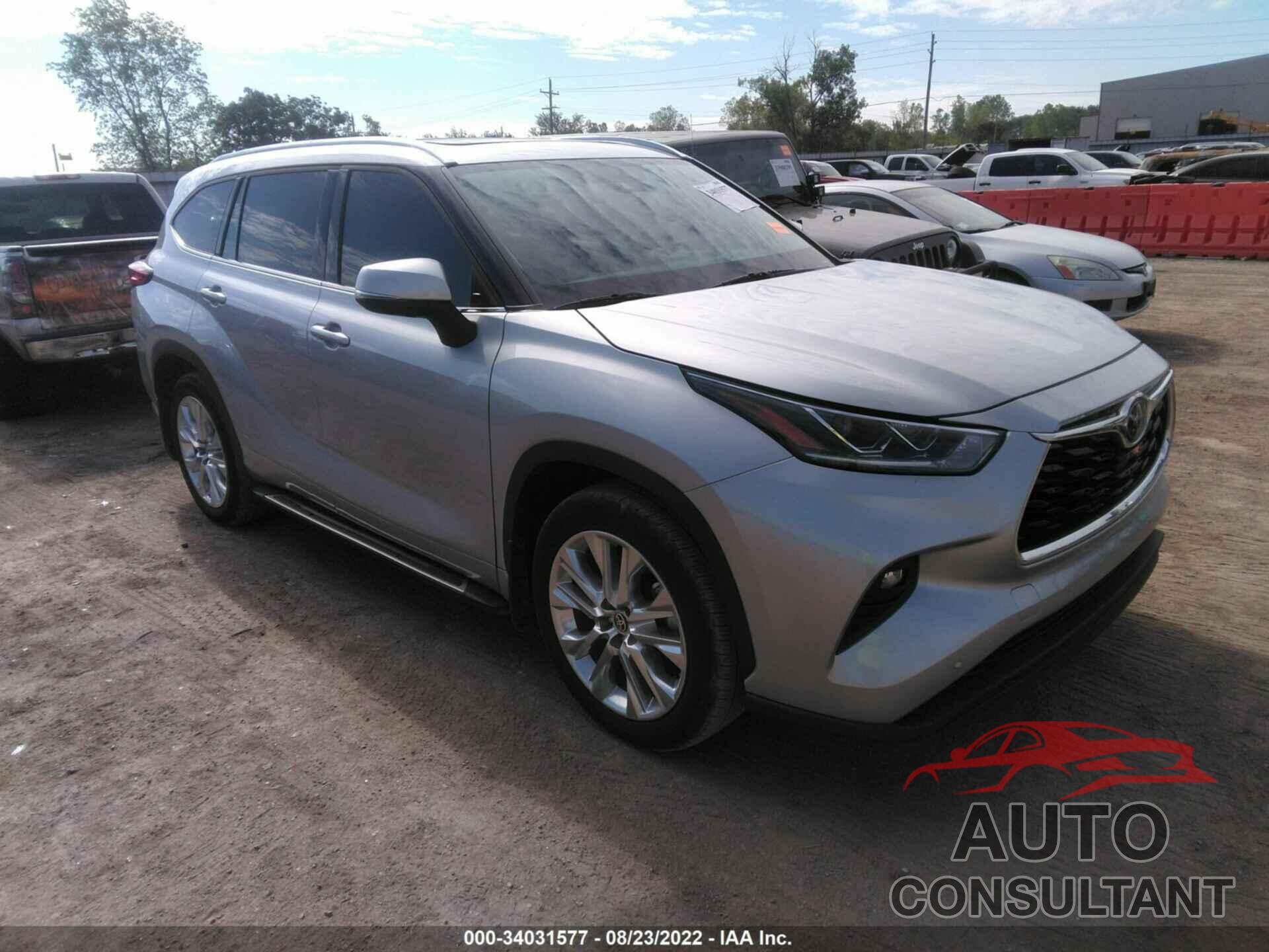 TOYOTA HIGHLANDER 2020 - 5TDDZRBH7LS013621