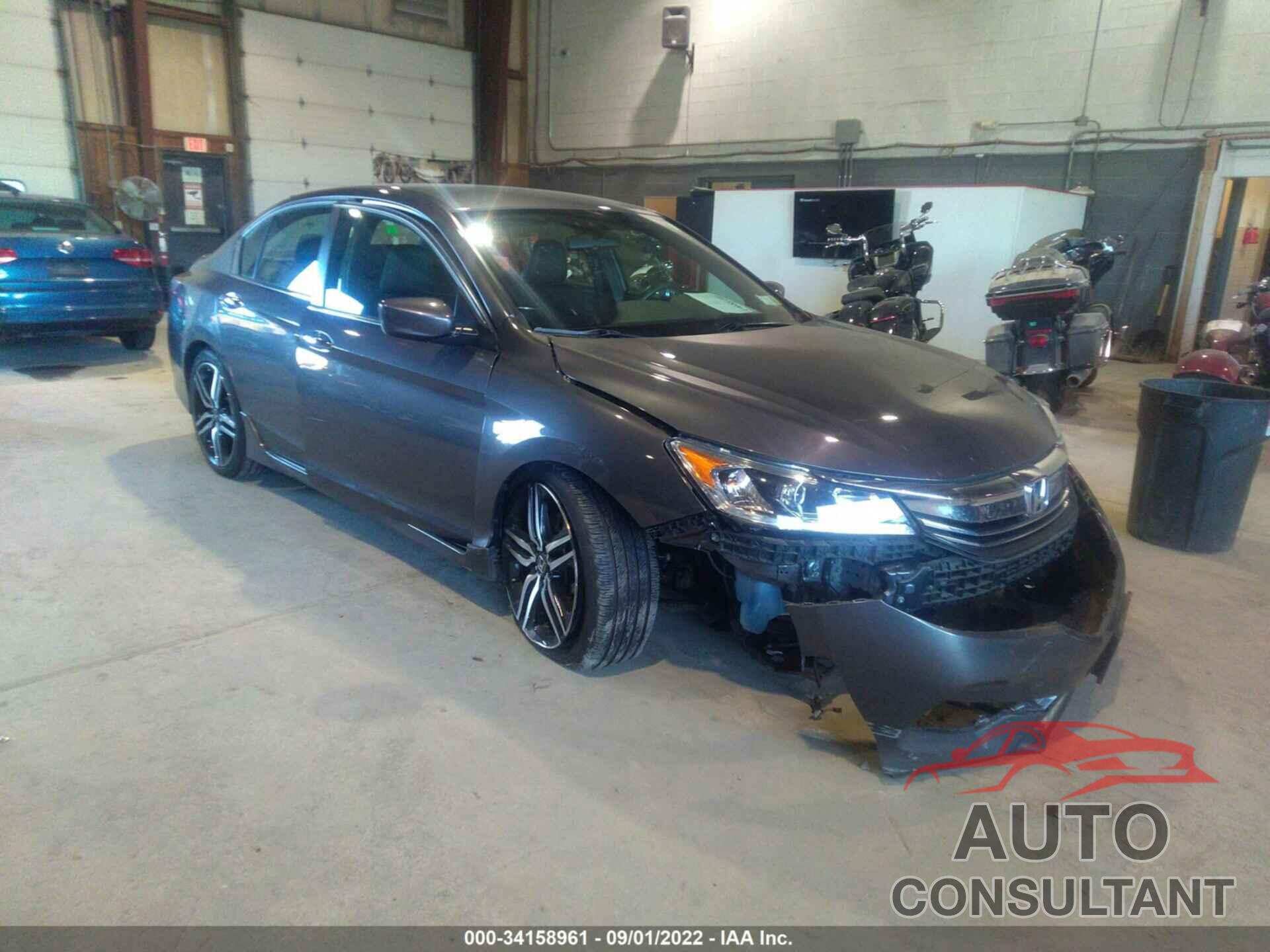 HONDA ACCORD SEDAN 2017 - 1HGCR2F54HA086681