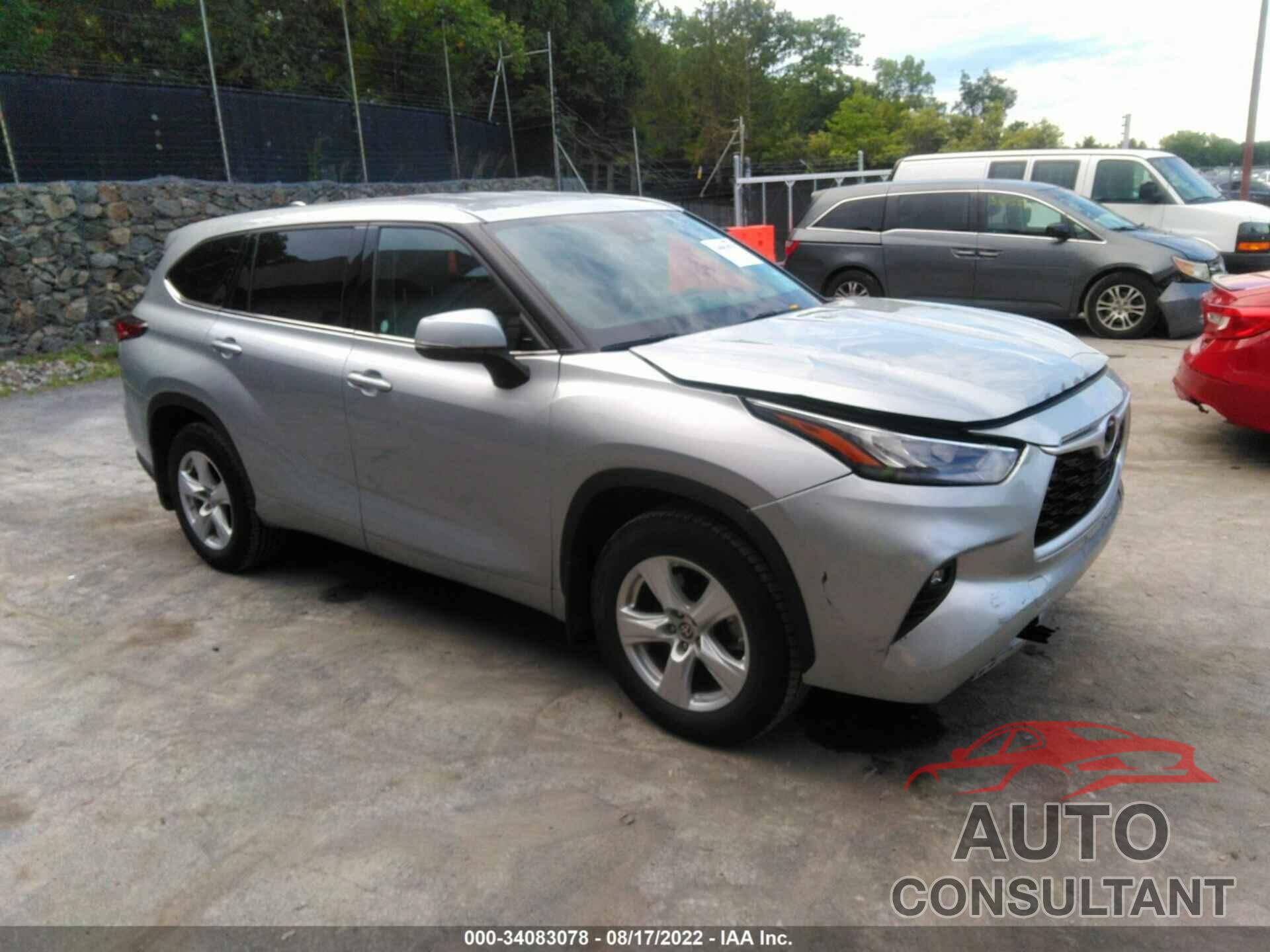 TOYOTA HIGHLANDER 2020 - 5TDBZRBH3LS501021