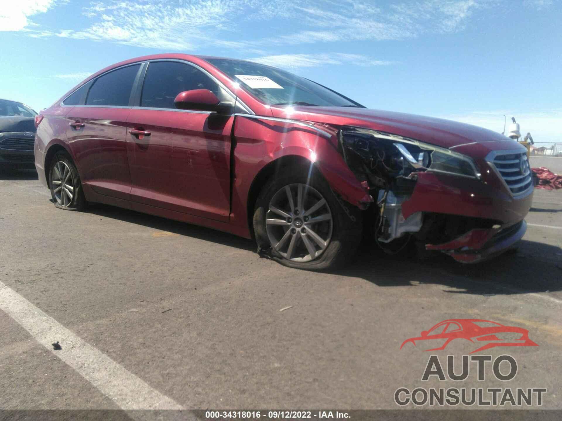 HYUNDAI SONATA 2016 - 5NPE24AF5GH274401
