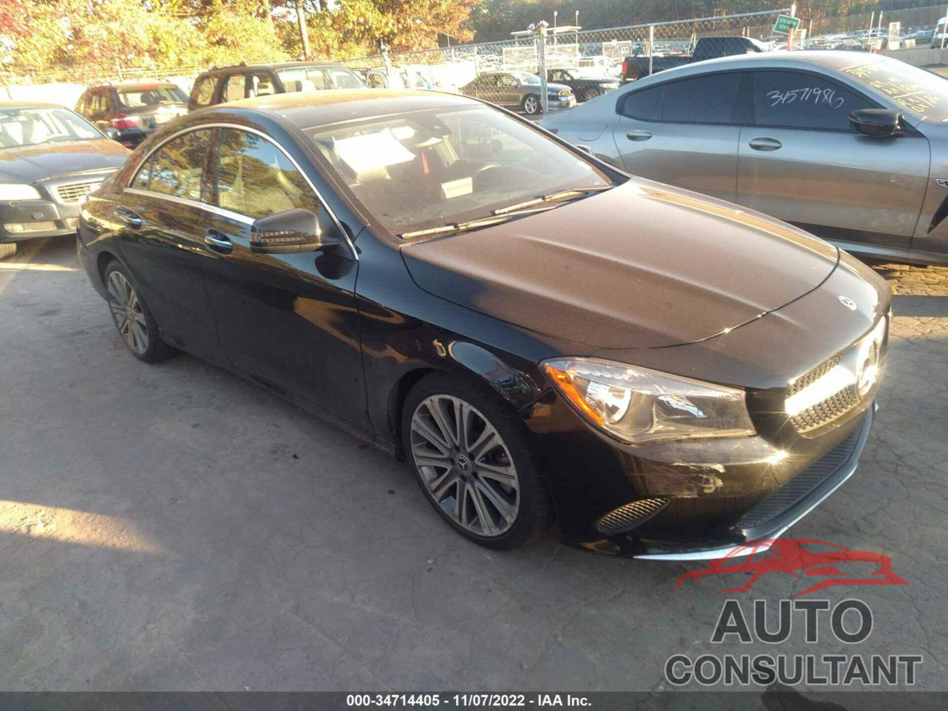 MERCEDES-BENZ CLA 2018 - WDDSJ4GBXJN604475