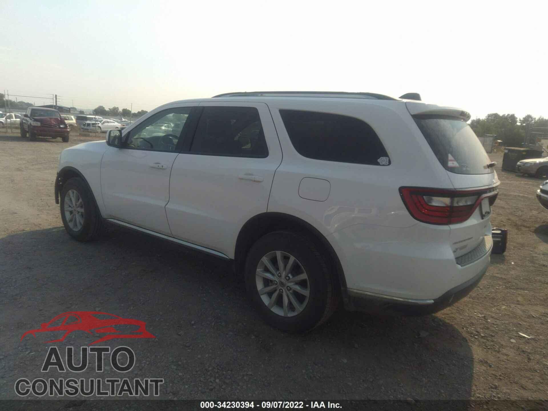 DODGE DURANGO 2020 - 1C4RDJAG1LC142597