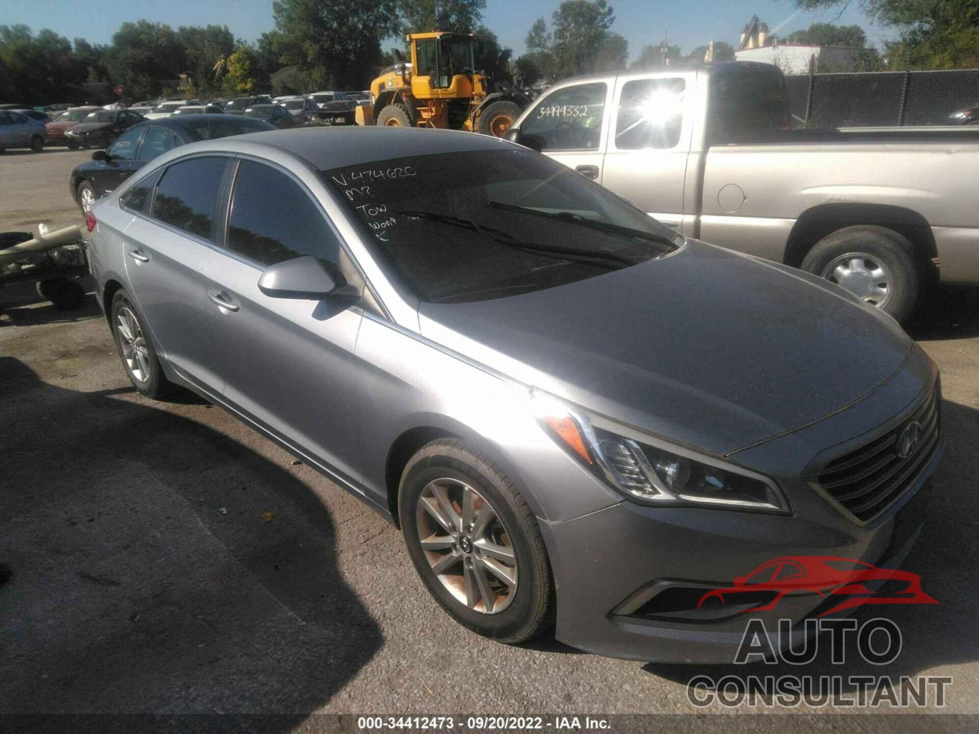HYUNDAI SONATA 2017 - 5NPE24AF7HH474620