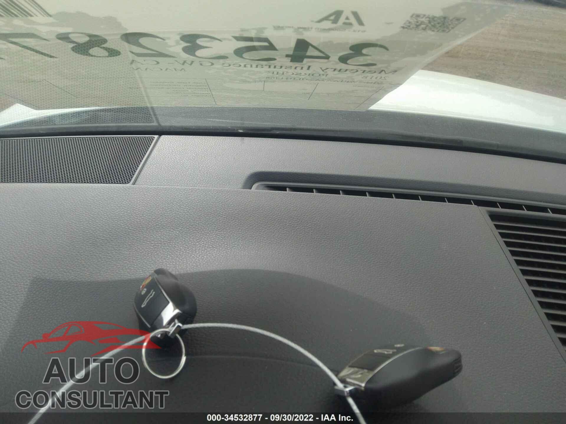 PORSCHE MACAN 2018 - WP1AA2A53JLB11468
