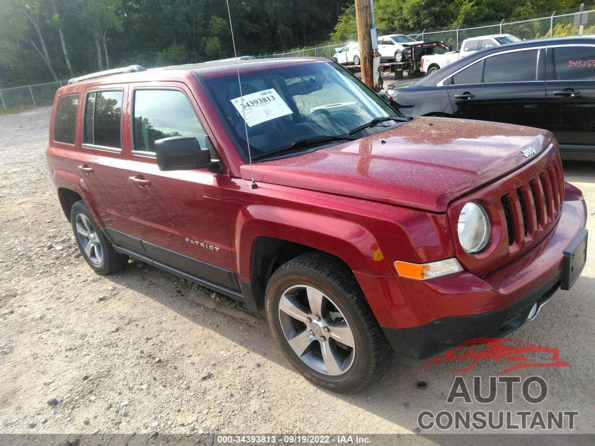 JEEP PATRIOT 2016 - 1C4NJRFB9GD658337