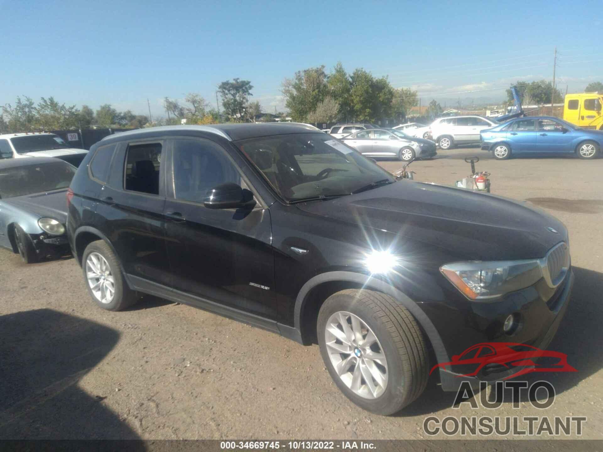 BMW X3 2017 - 5UXWZ7C36H0X40127