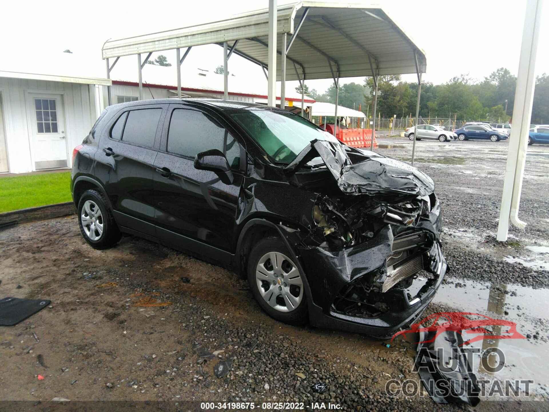 CHEVROLET TRAX 2018 - 3GNCJKSB3JL274891