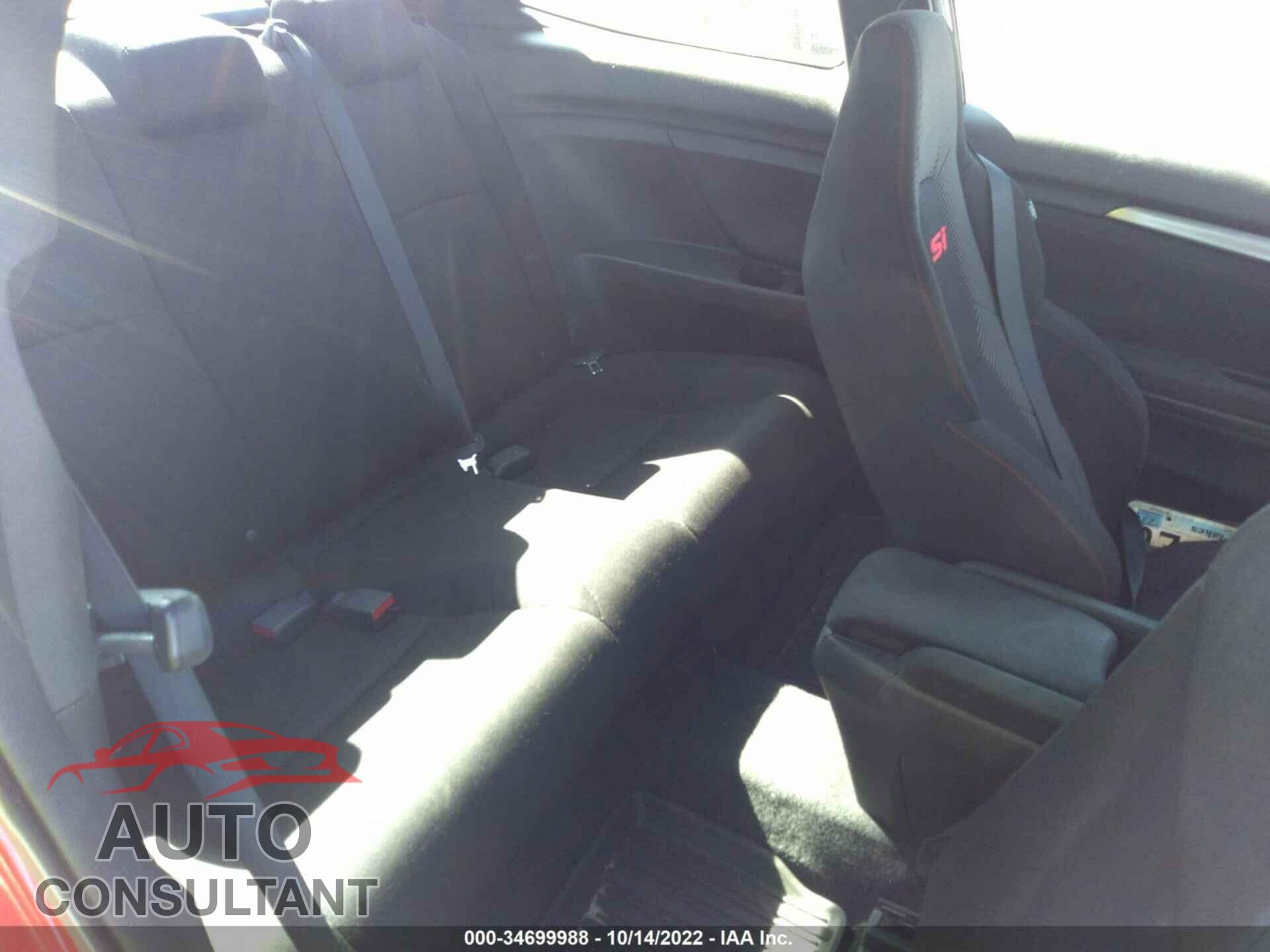 HONDA CIVIC SI 2019 - 2HGFC3A51KH754554