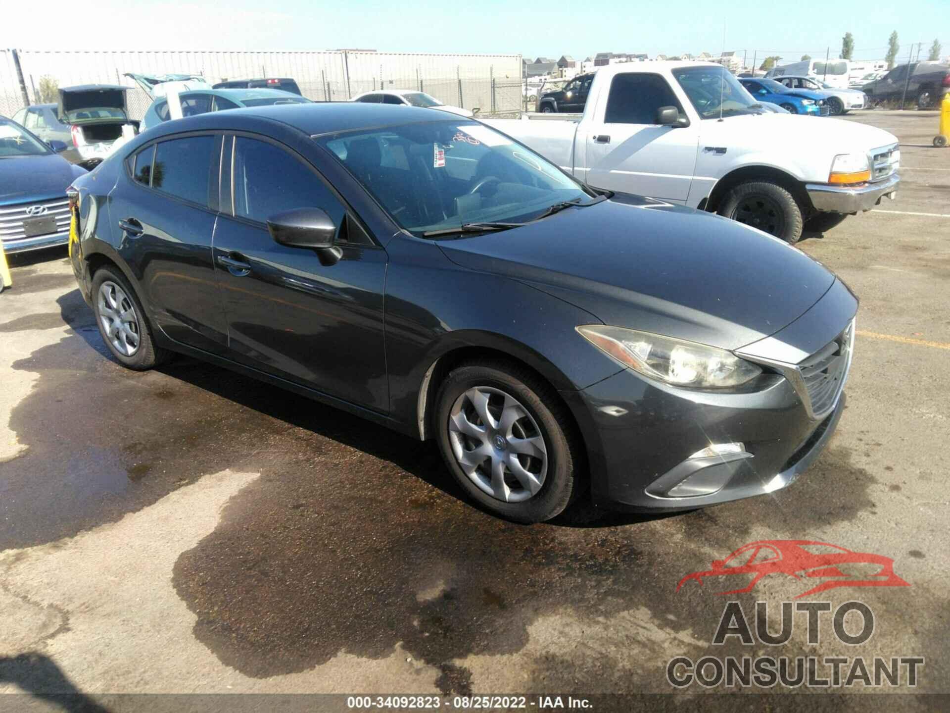 MAZDA MAZDA3 2016 - JM1BM1T74G1291103