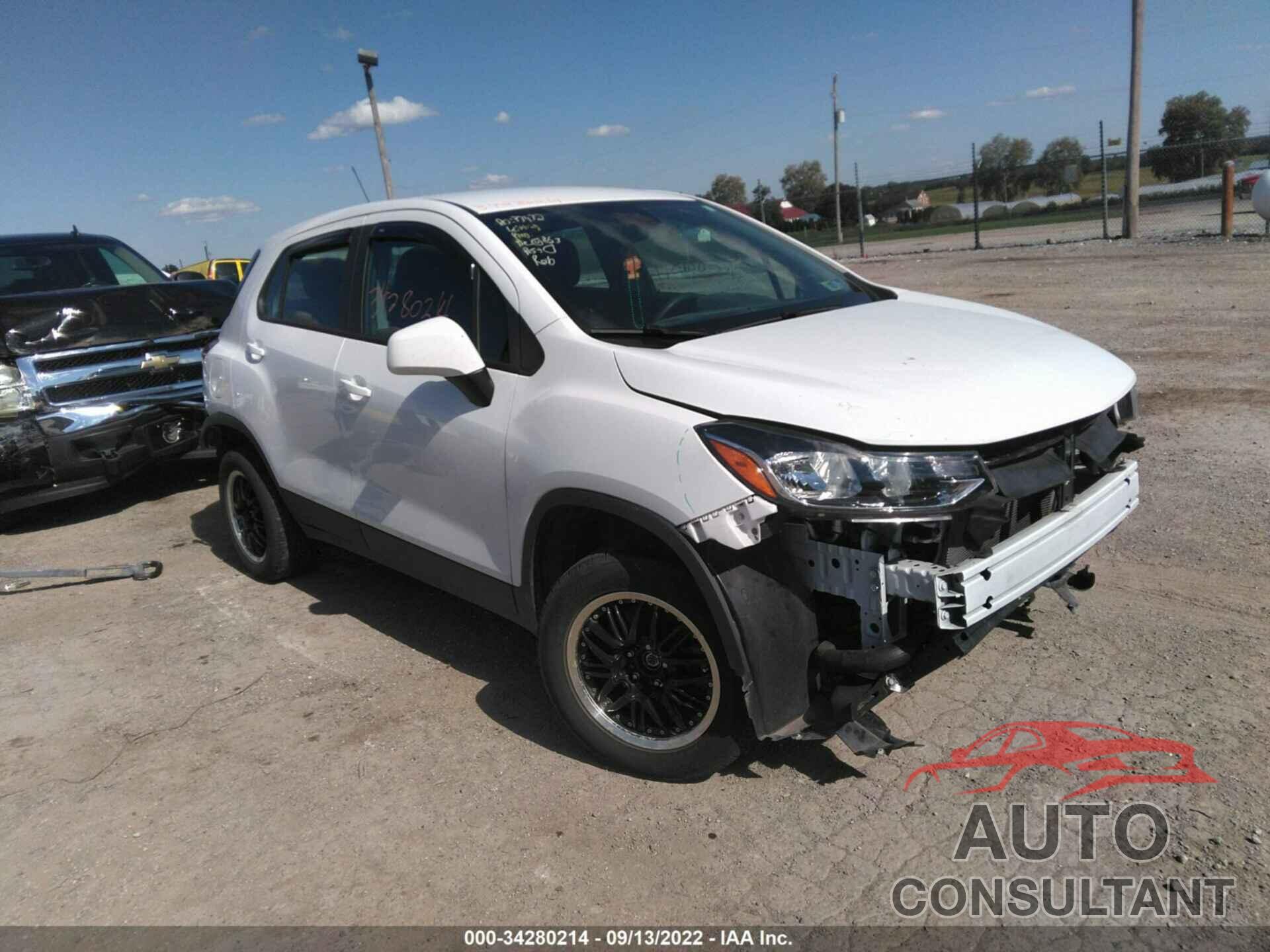 CHEVROLET TRAX 2020 - KL7CJNSB6LB064569