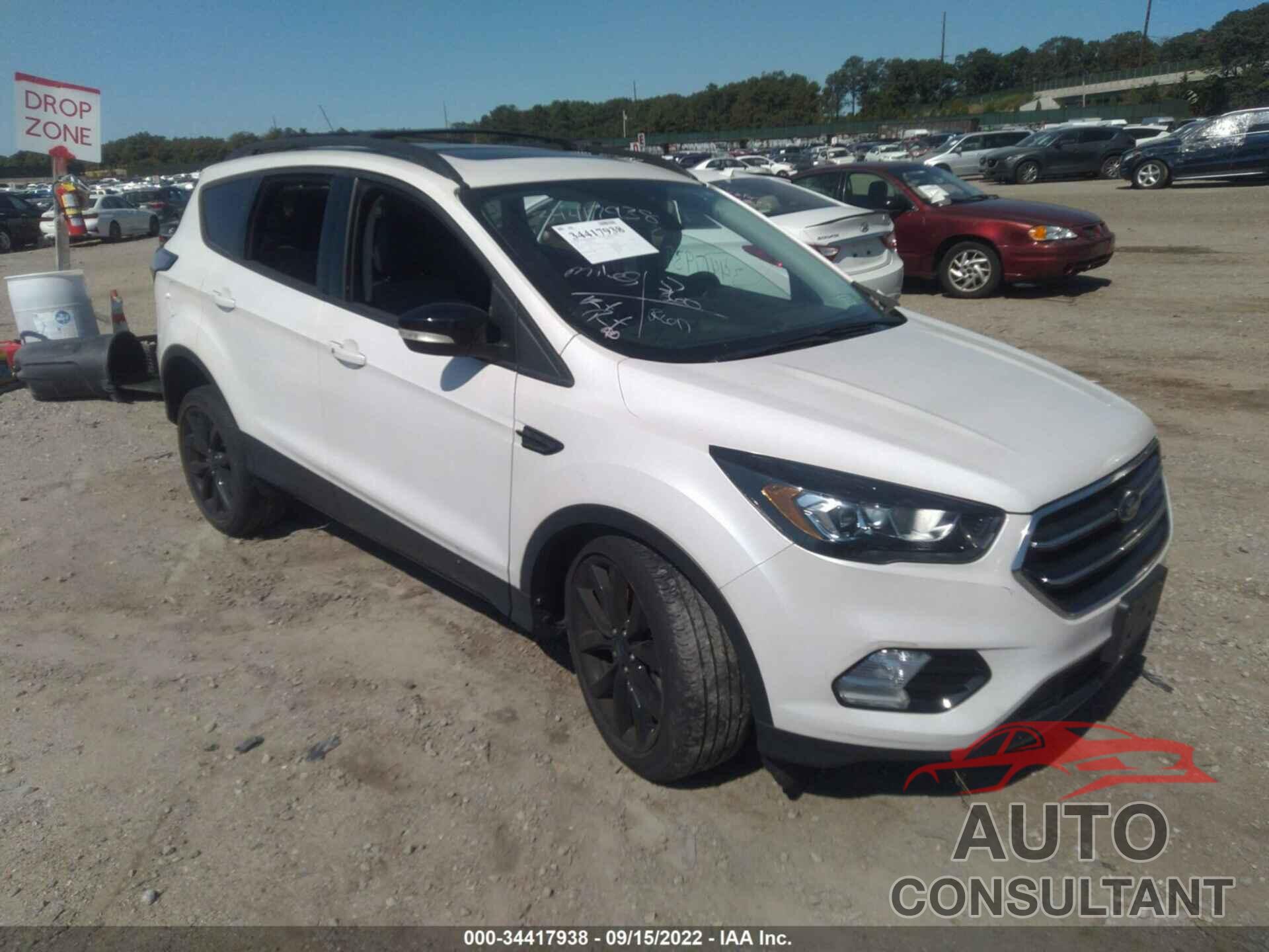 FORD ESCAPE 2017 - 1FMCU9J9XHUD32899
